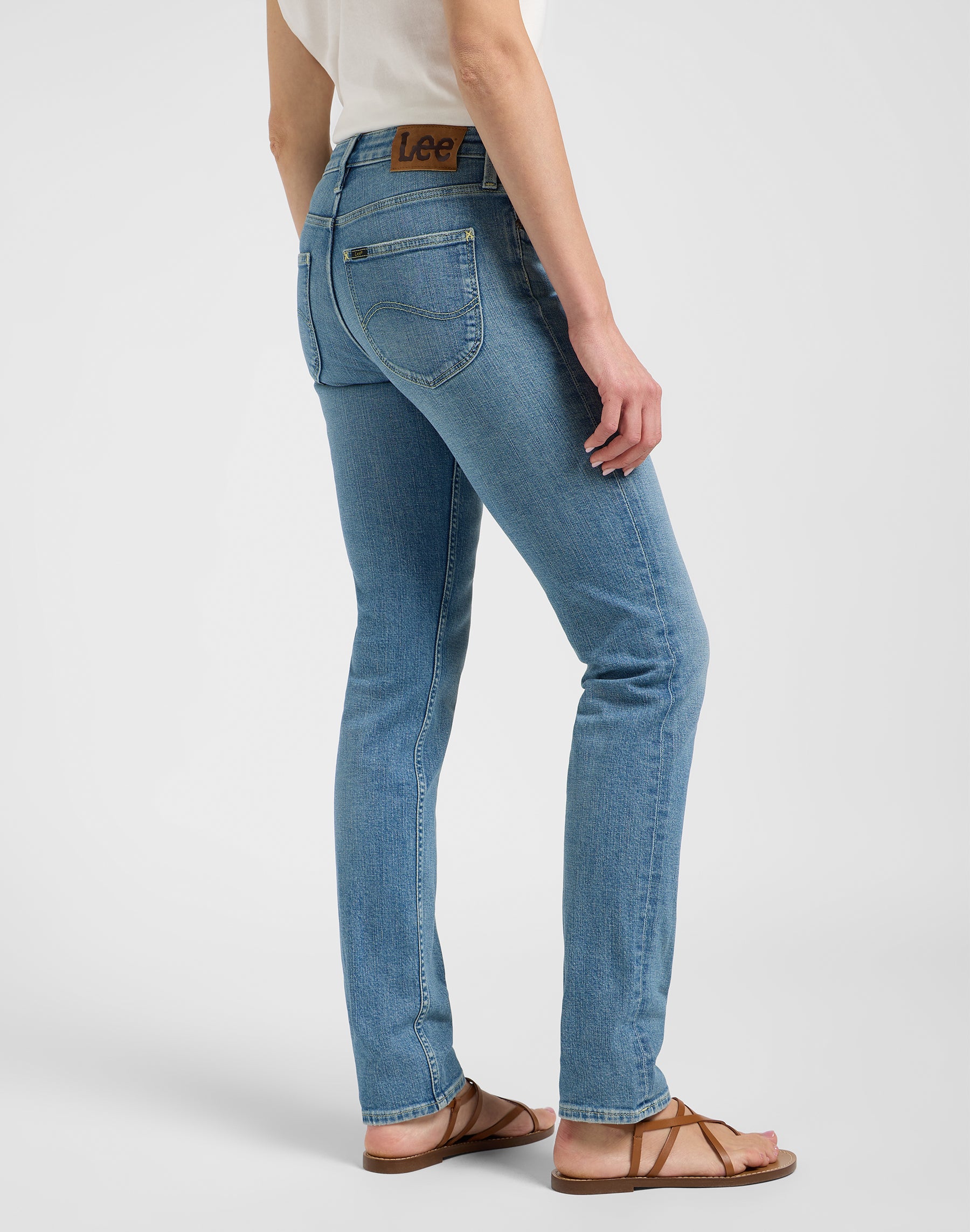 Elly in Ciel nuageux Jeans Lee