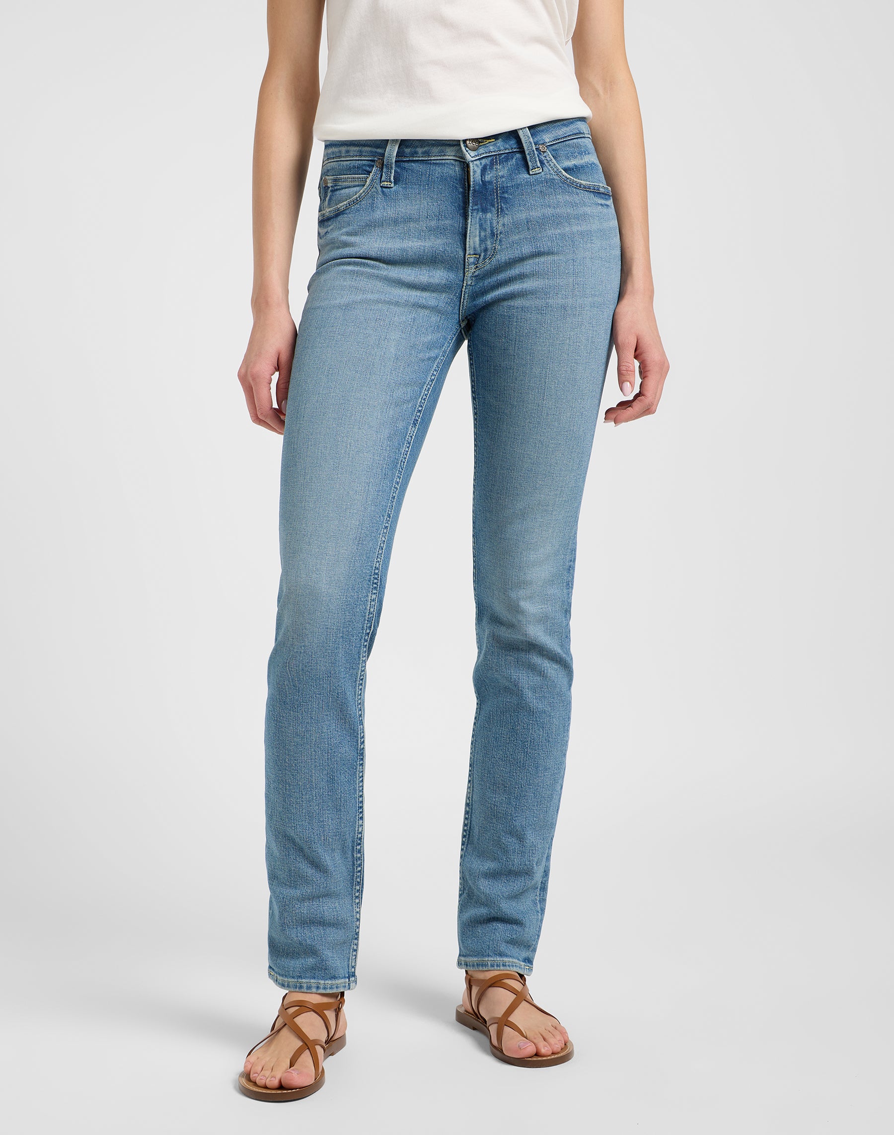 Elly in Ciel nuageux Jeans Lee