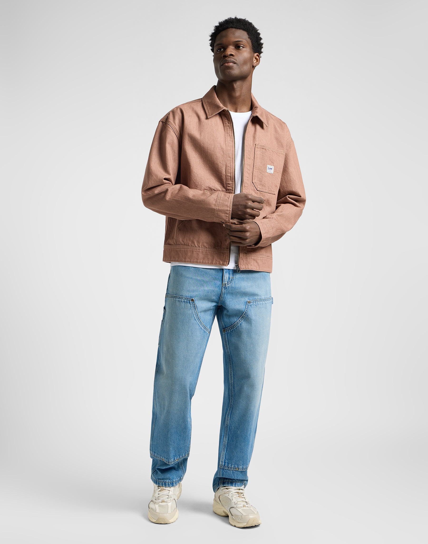 91W Workwear Jacket in Earth Clay Vestes Lee