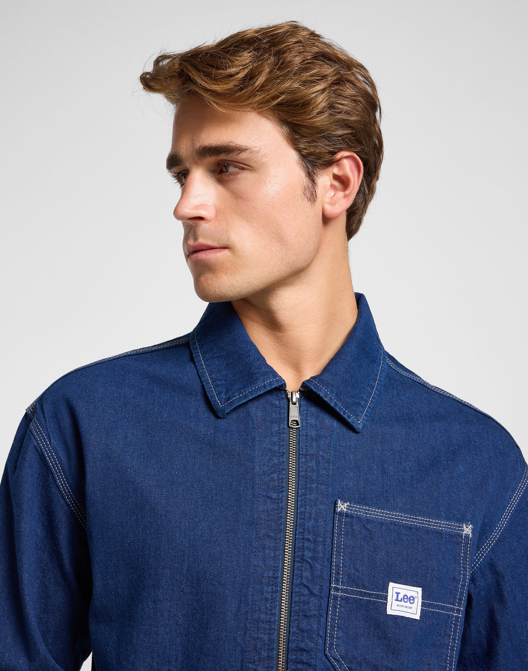 91W Workwear Jacket dans Rinse Vestes Lee