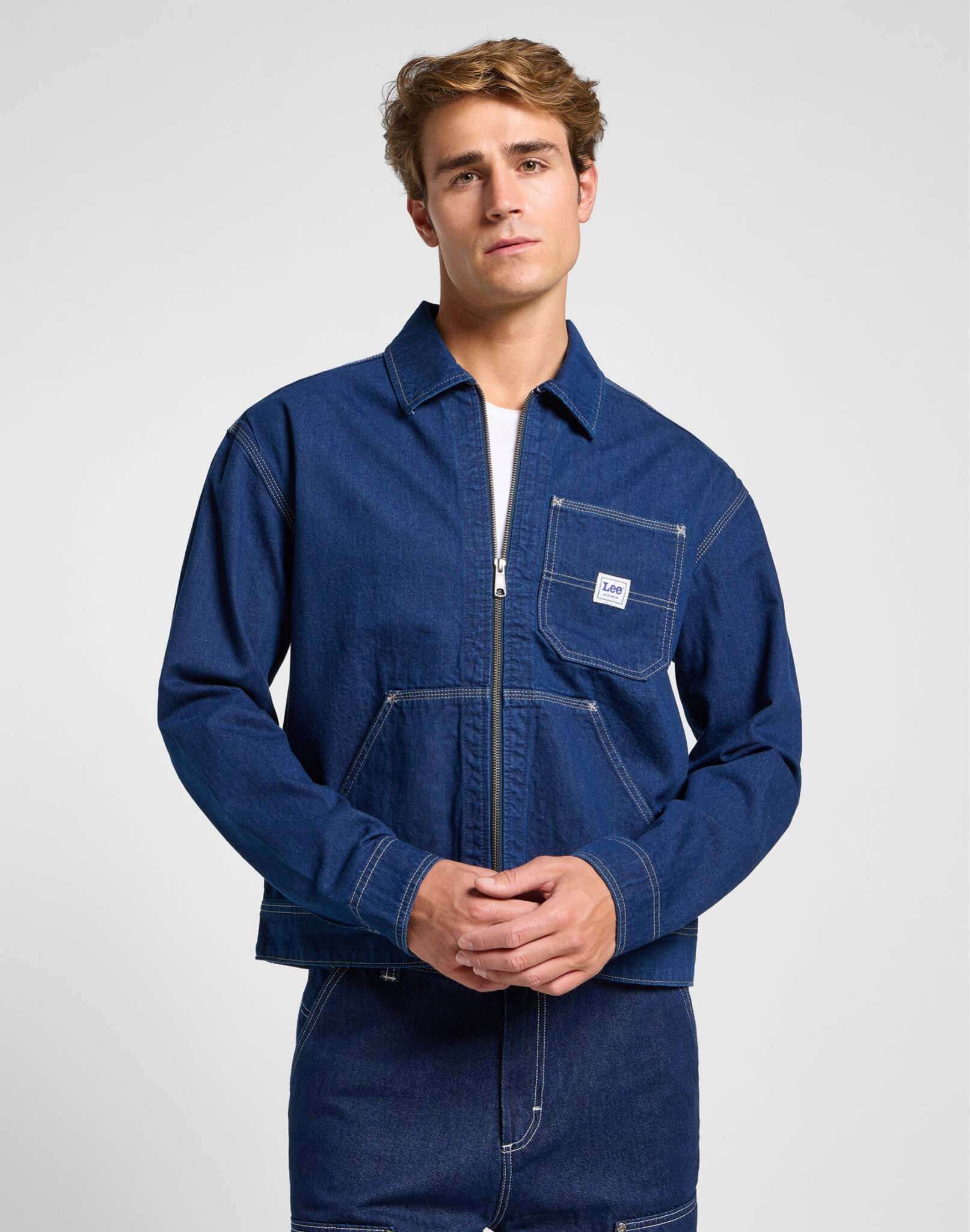 91W Workwear Jacket dans Rinse Vestes Lee