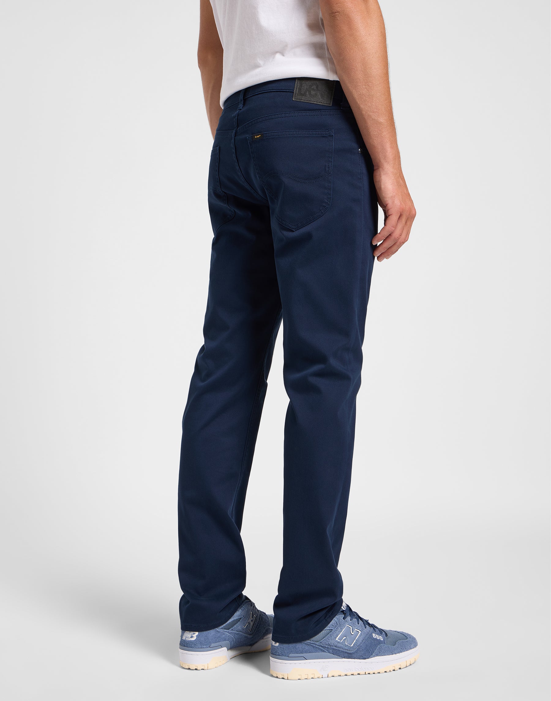 Daren Zip Fly en pantalon Rivet Navy Lee