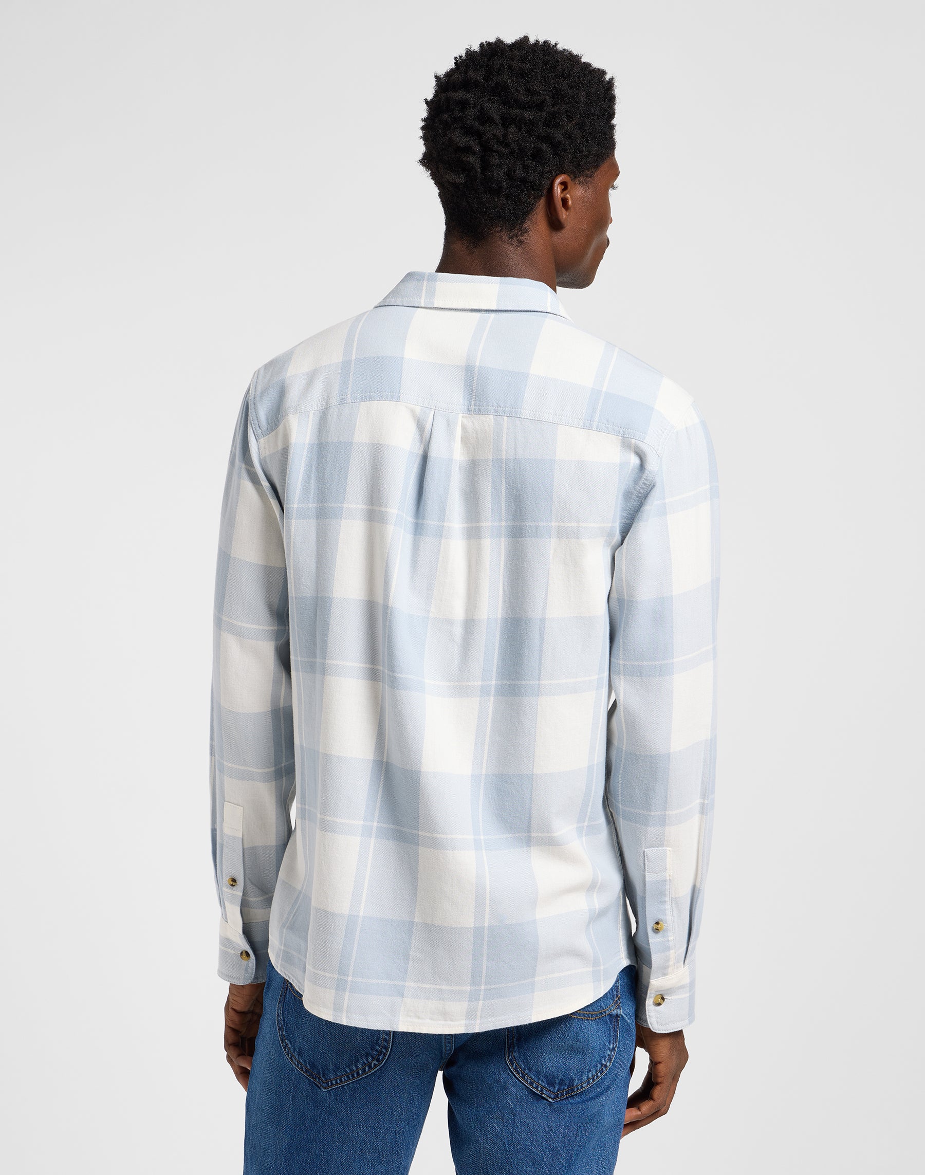 Chemise Mercantile in Ecru Concrete Chemises Lee