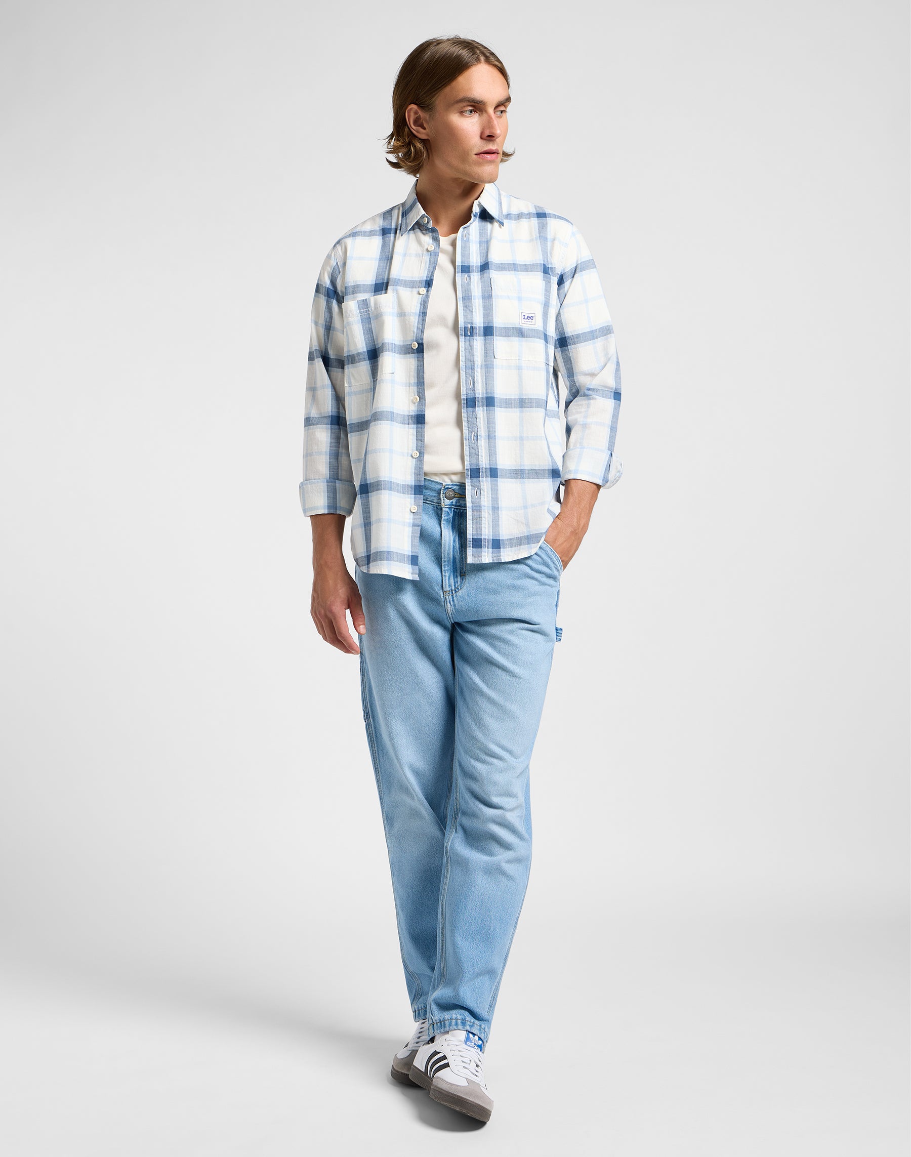 Workwear Shirt 2.0 in Blue Chemises Lee