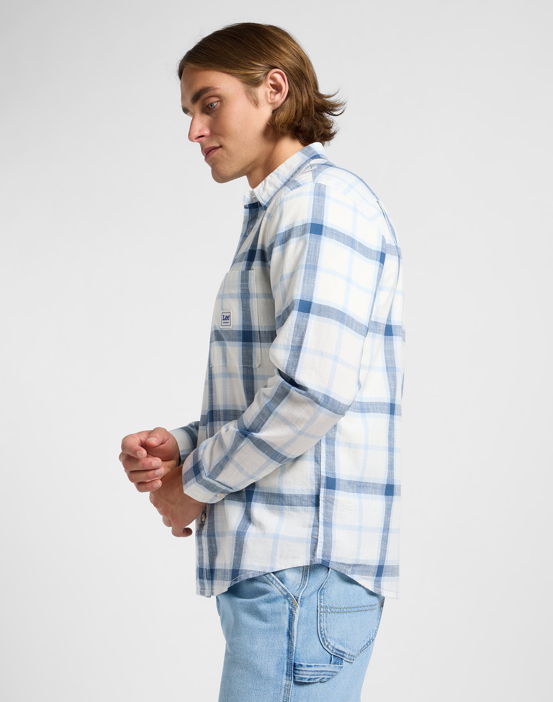 Workwear Shirt 2.0 in Blue Chemises Lee