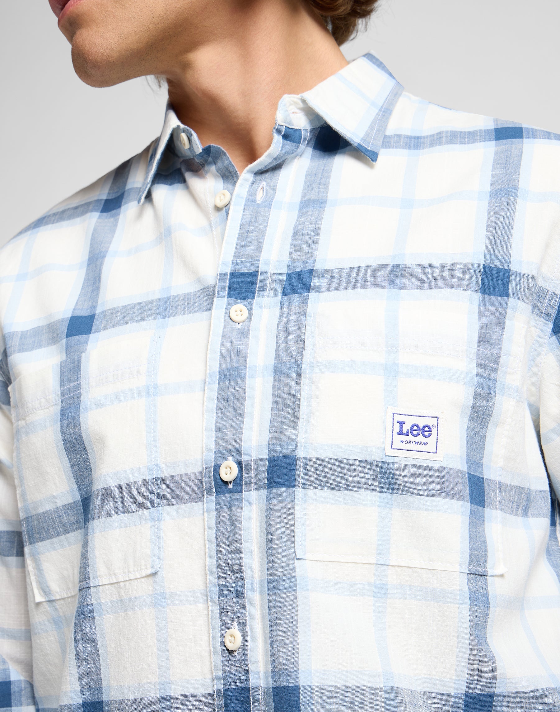 Workwear Shirt 2.0 in Blue Chemises Lee