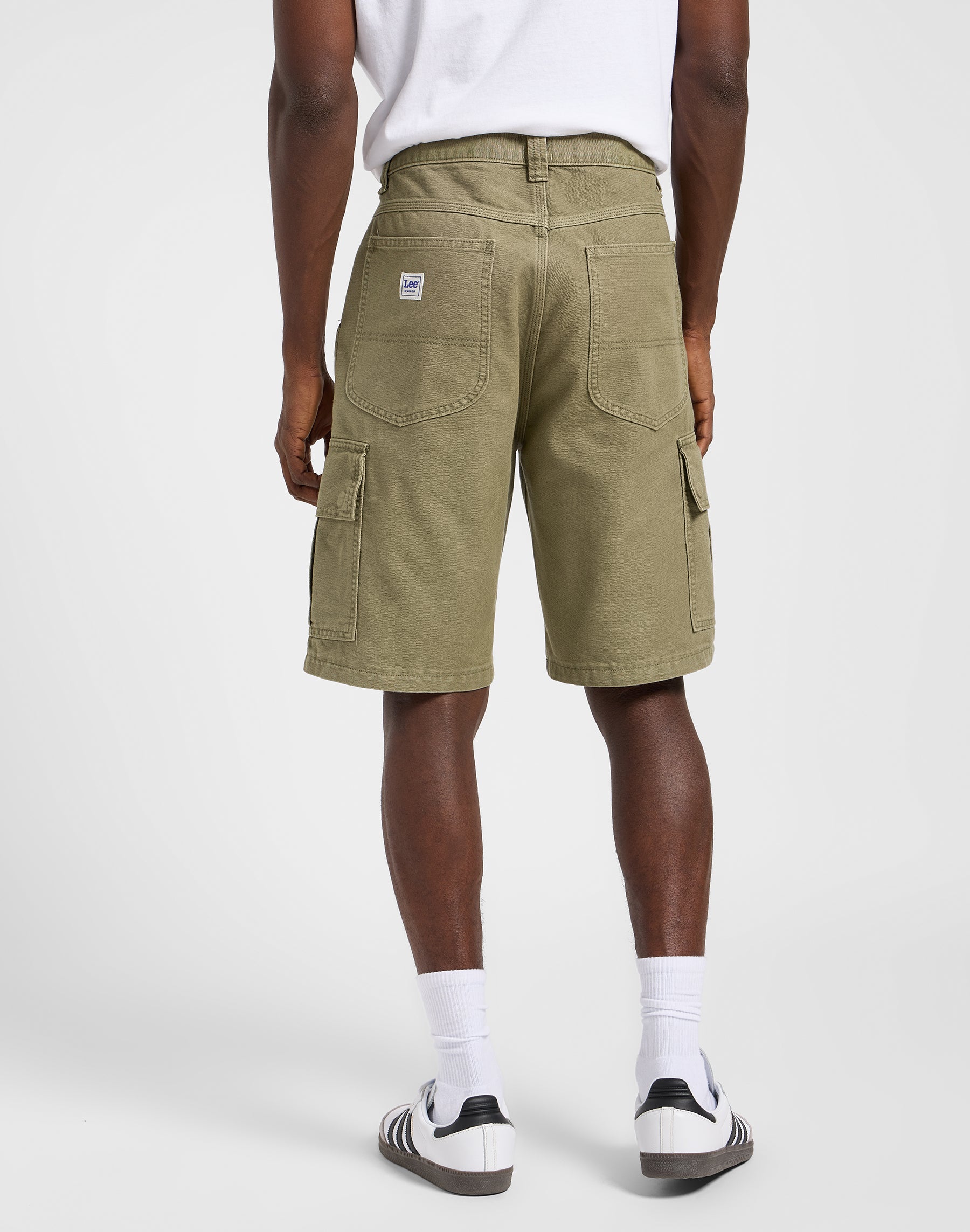 Short Cargo en vert mercantile Shorts Lee