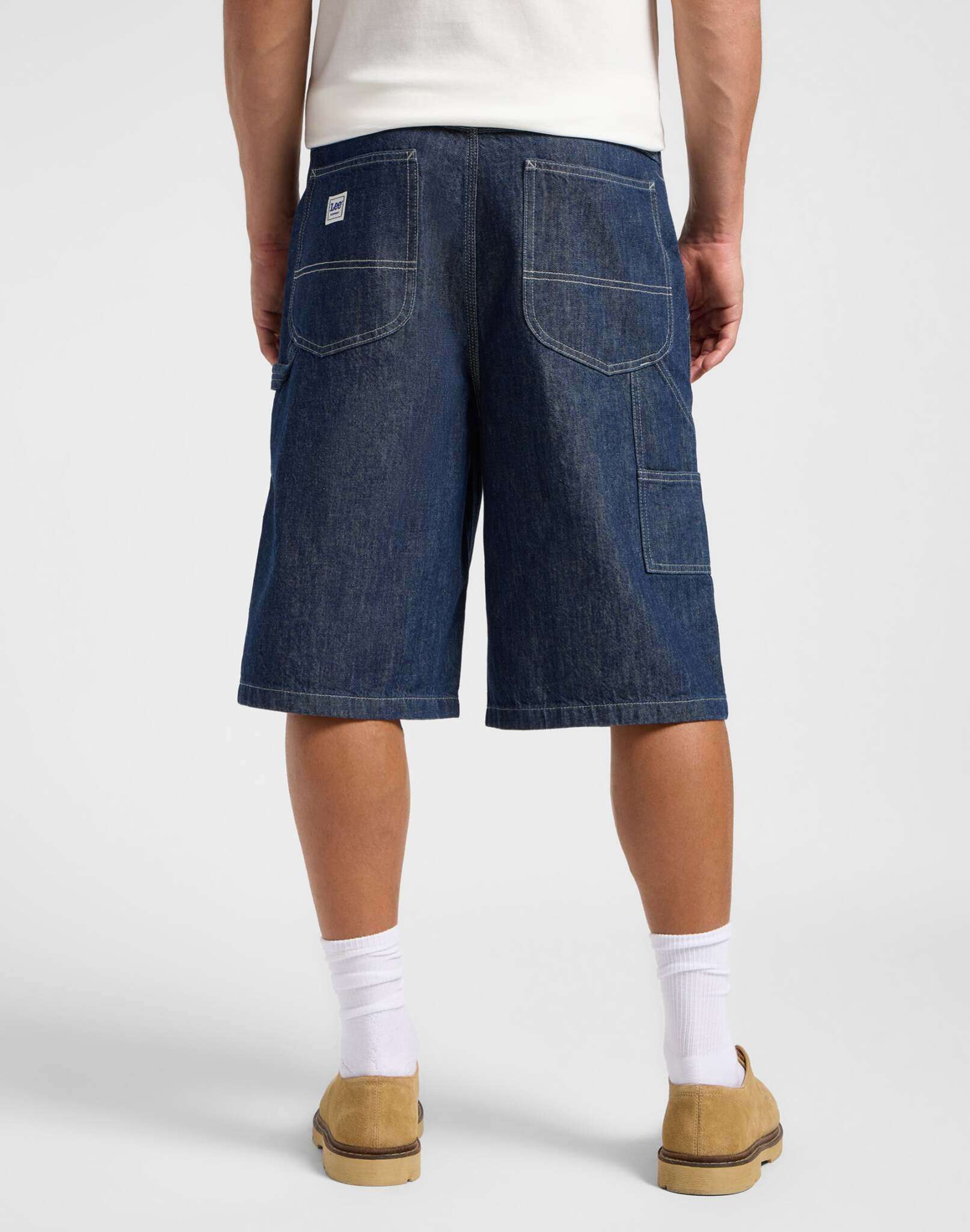 Carpenter Skater Short in Rinse Jeansshorts Lee