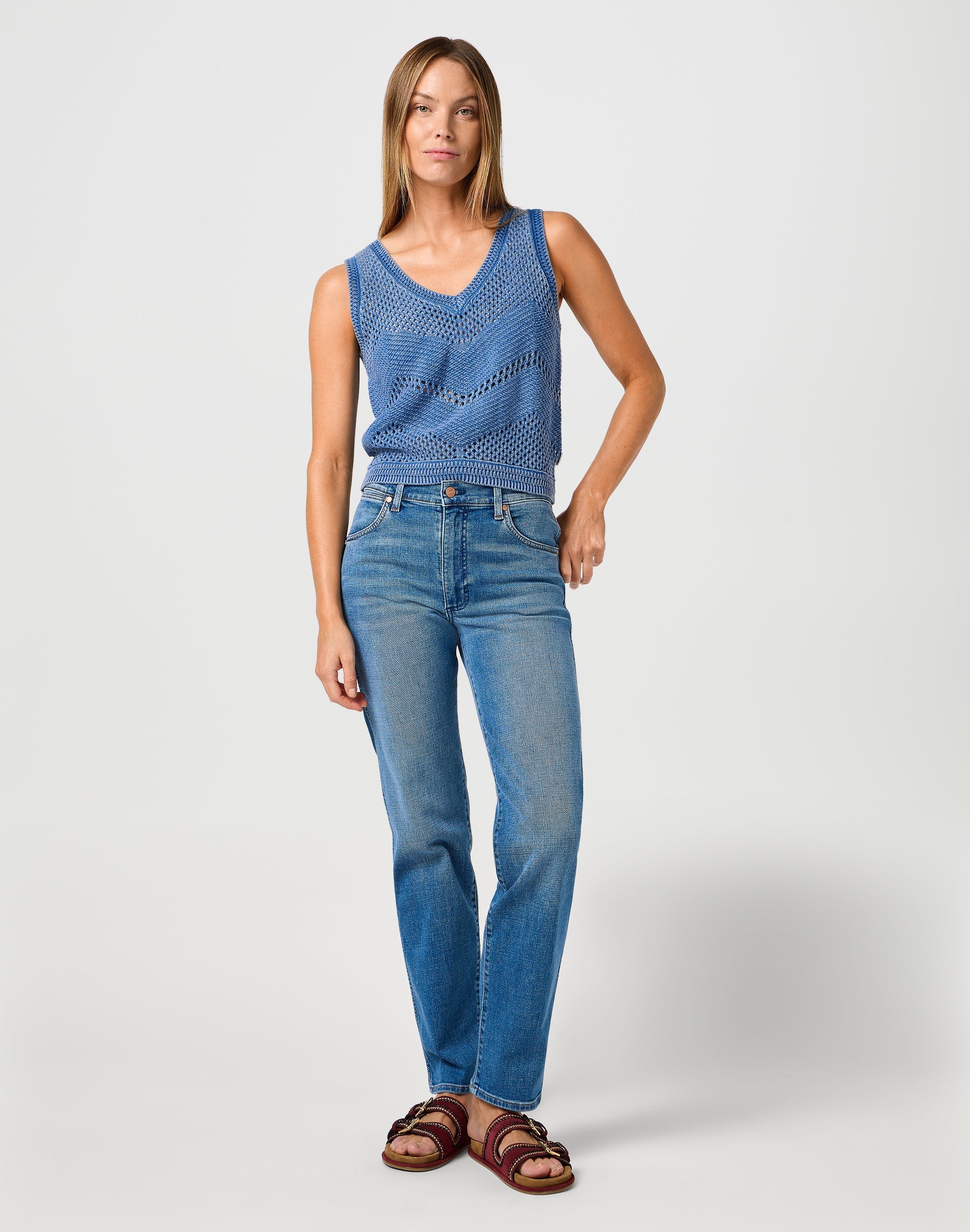 Sweater Tank dans Cyaneus T-shirts Wrangler