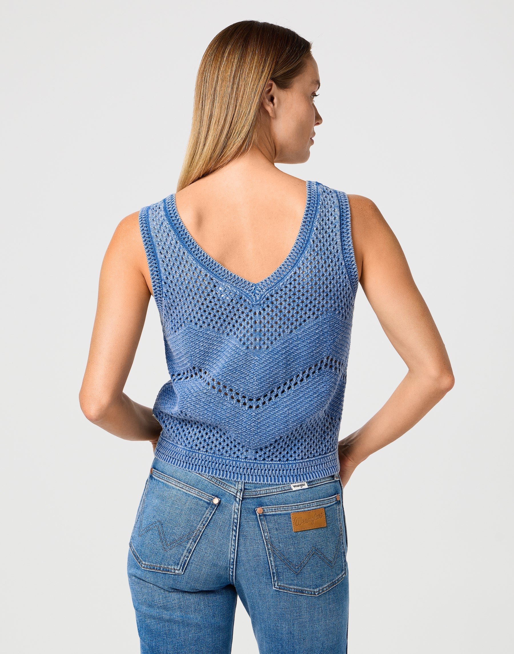 Sweater Tank dans Cyaneus T-shirts Wrangler