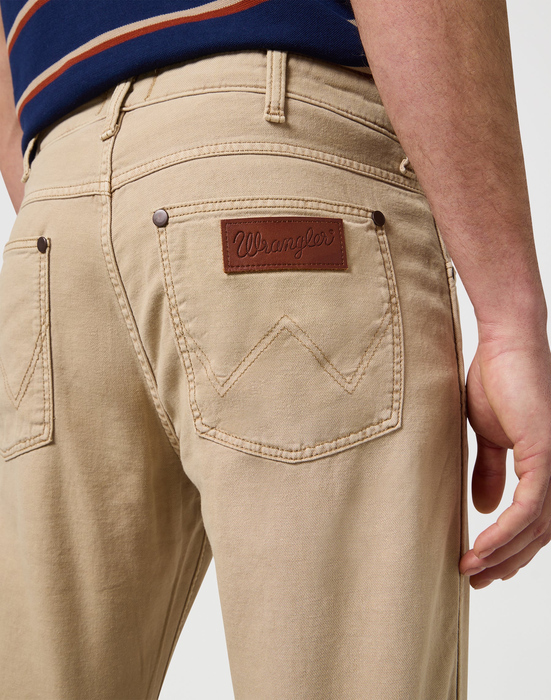 Larston en pantalon Timberwolf Wrangler