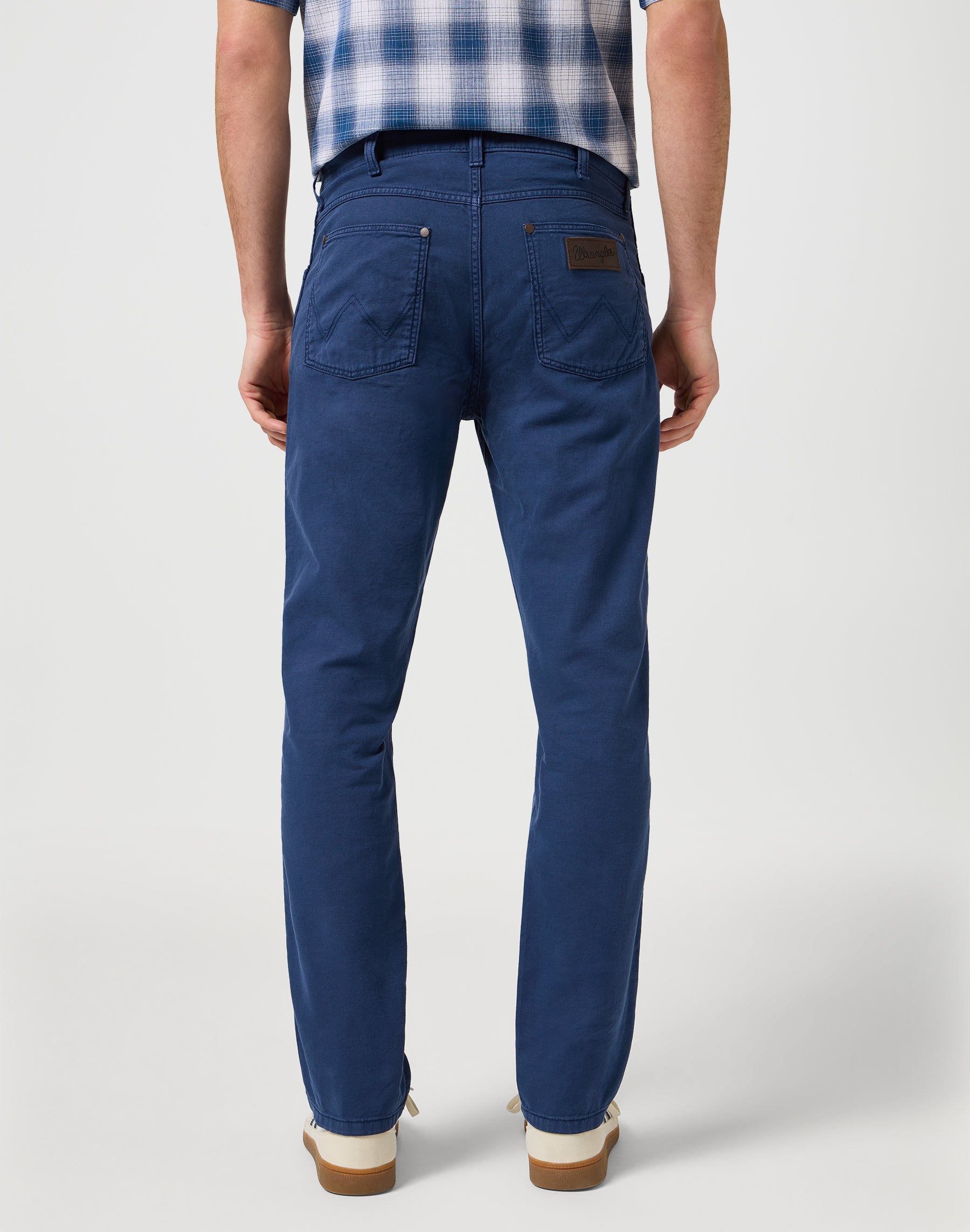 Larston en bleu marine Pantalons Wrangler