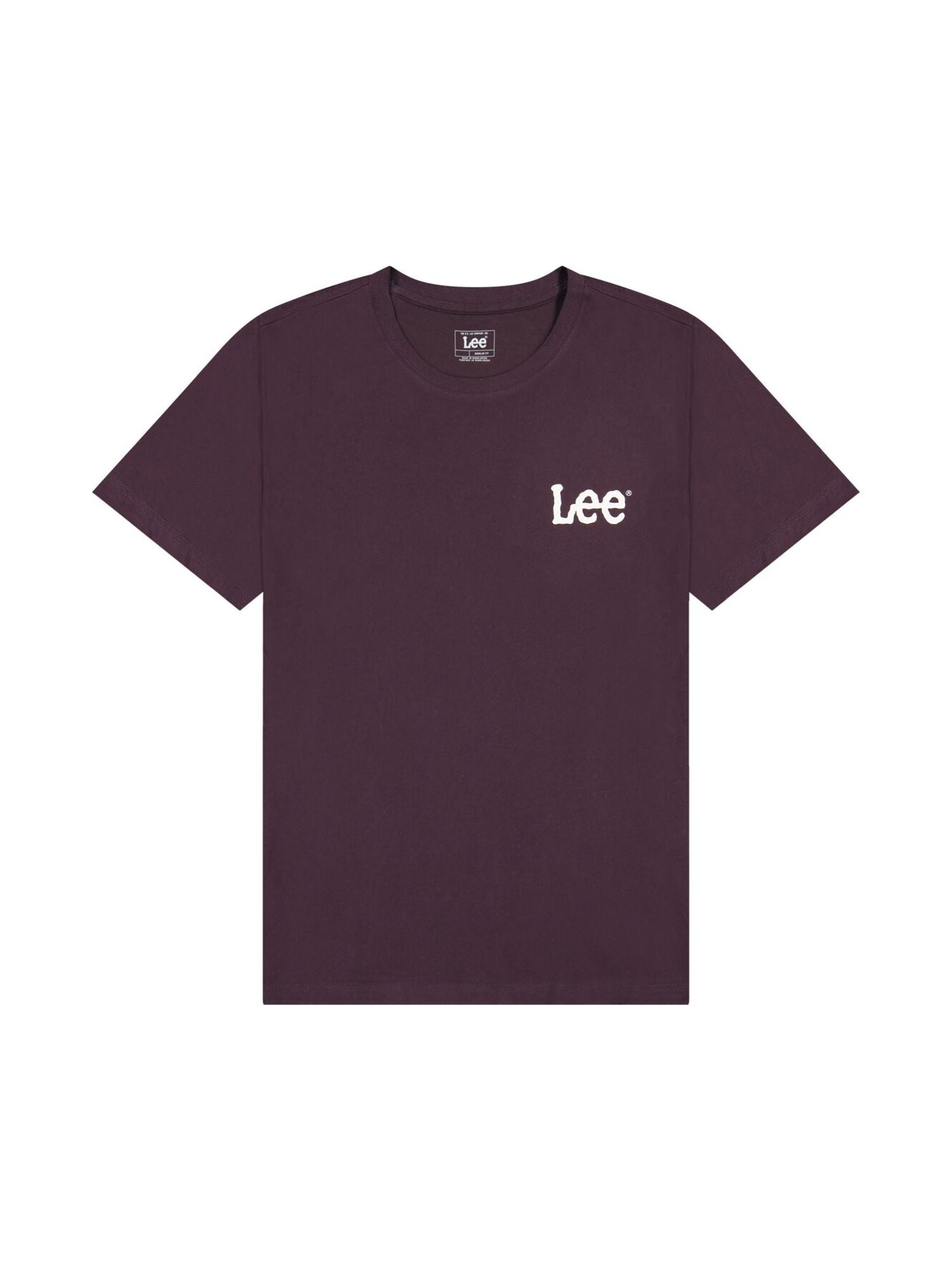 Tee Wobbly Lee moyen dans Deep Wine