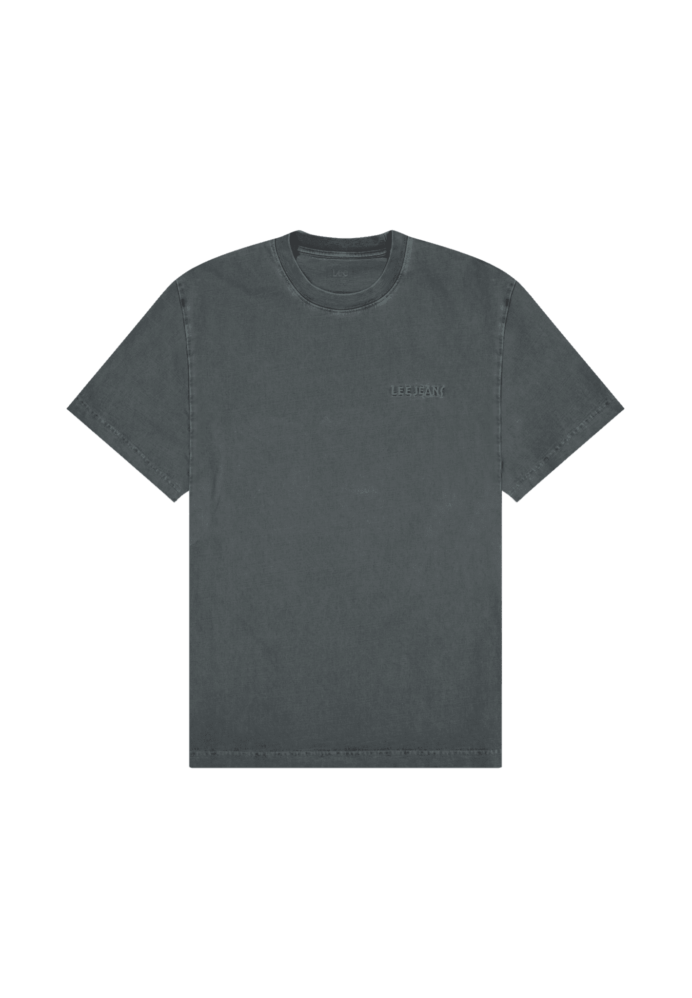 Ss Relaxed Graphic Tee en Washed Black T-shirts Lee