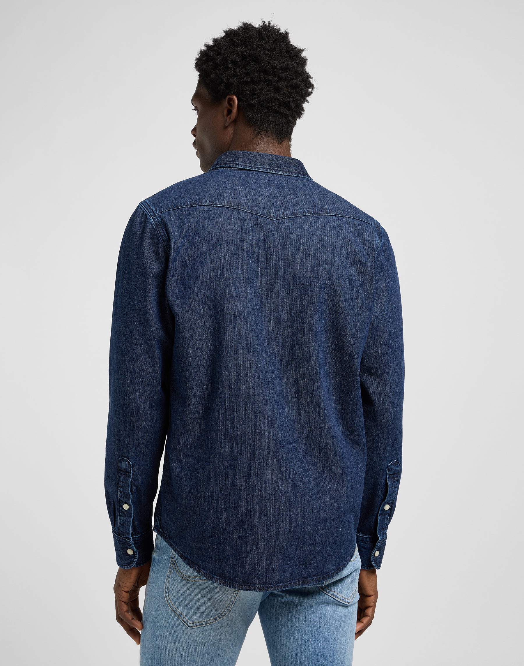 Chemise Regular Western in Rinse Chemises Lee