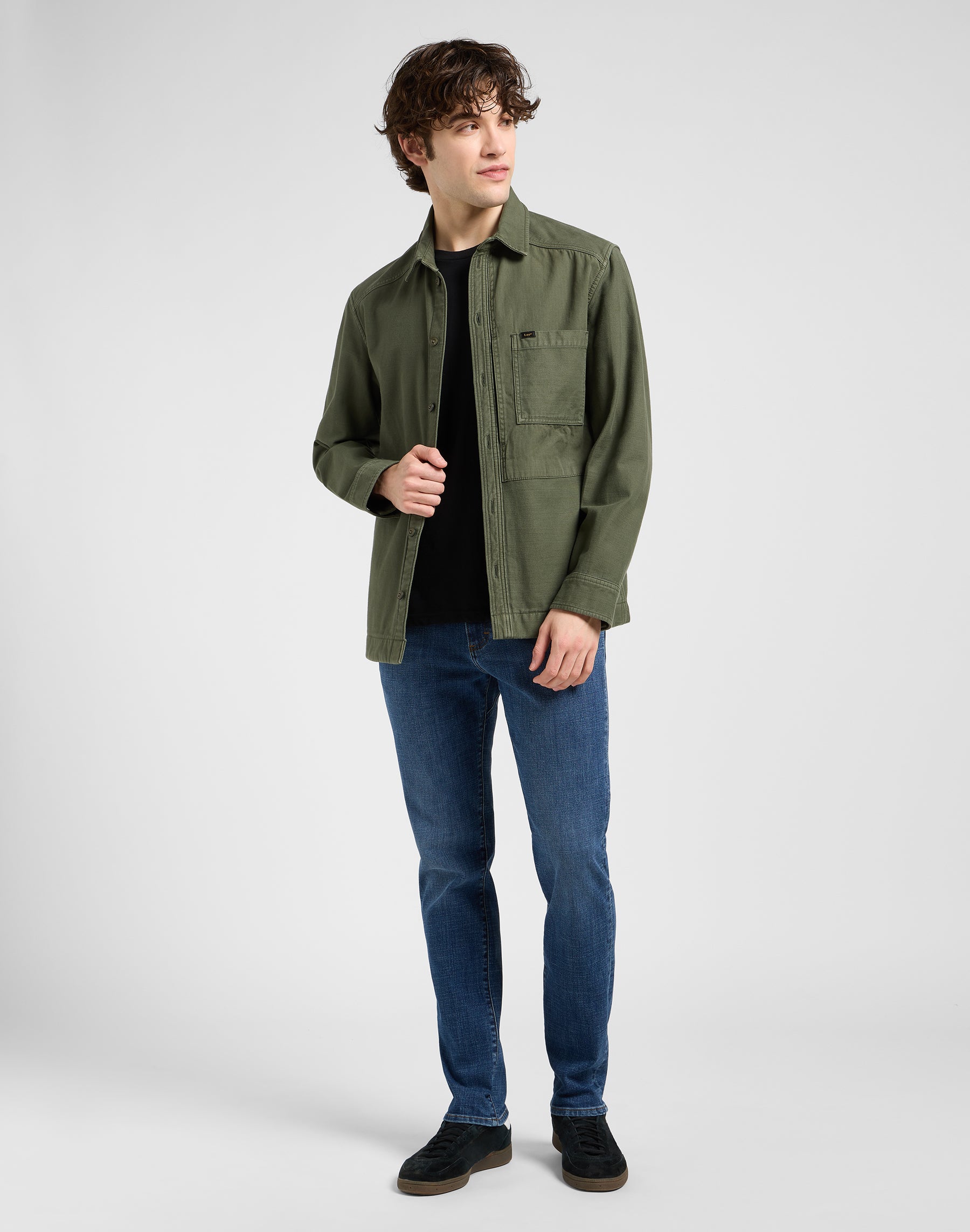 Slim Fit Mvp in Astro Blue Jeans Lee