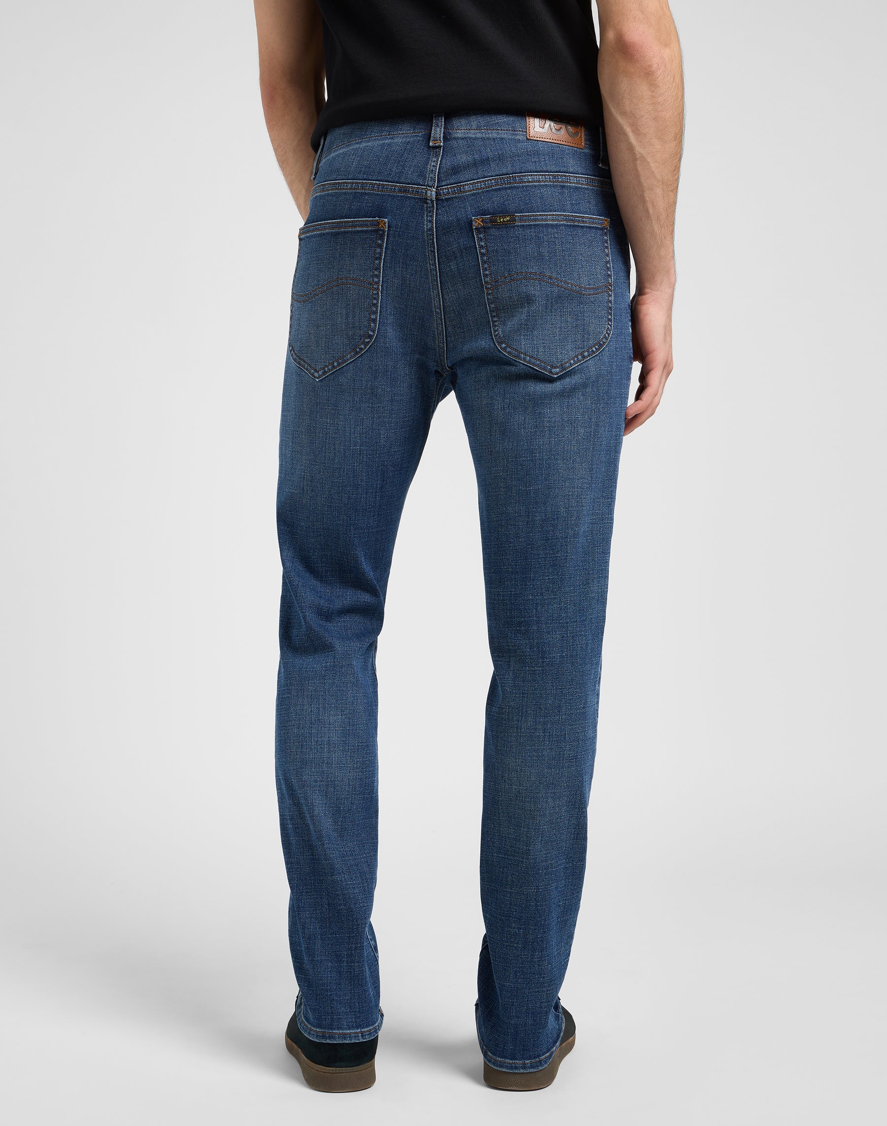 Slim Fit Mvp in Astro Blue Jeans Lee