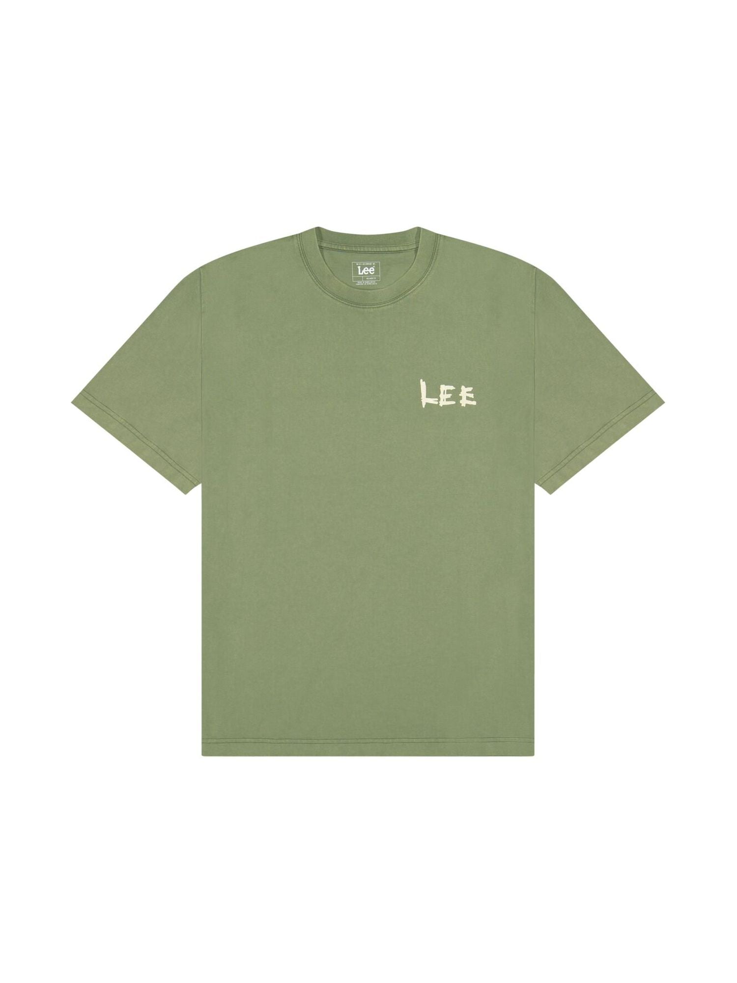 Tee Tee Ess Logo Elevated en Olive Stone