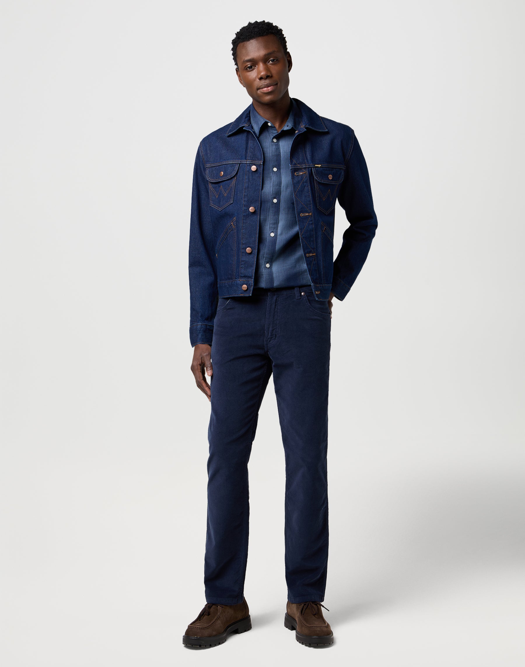 Greensboro in Mood Indigo Pantalon Wrangler