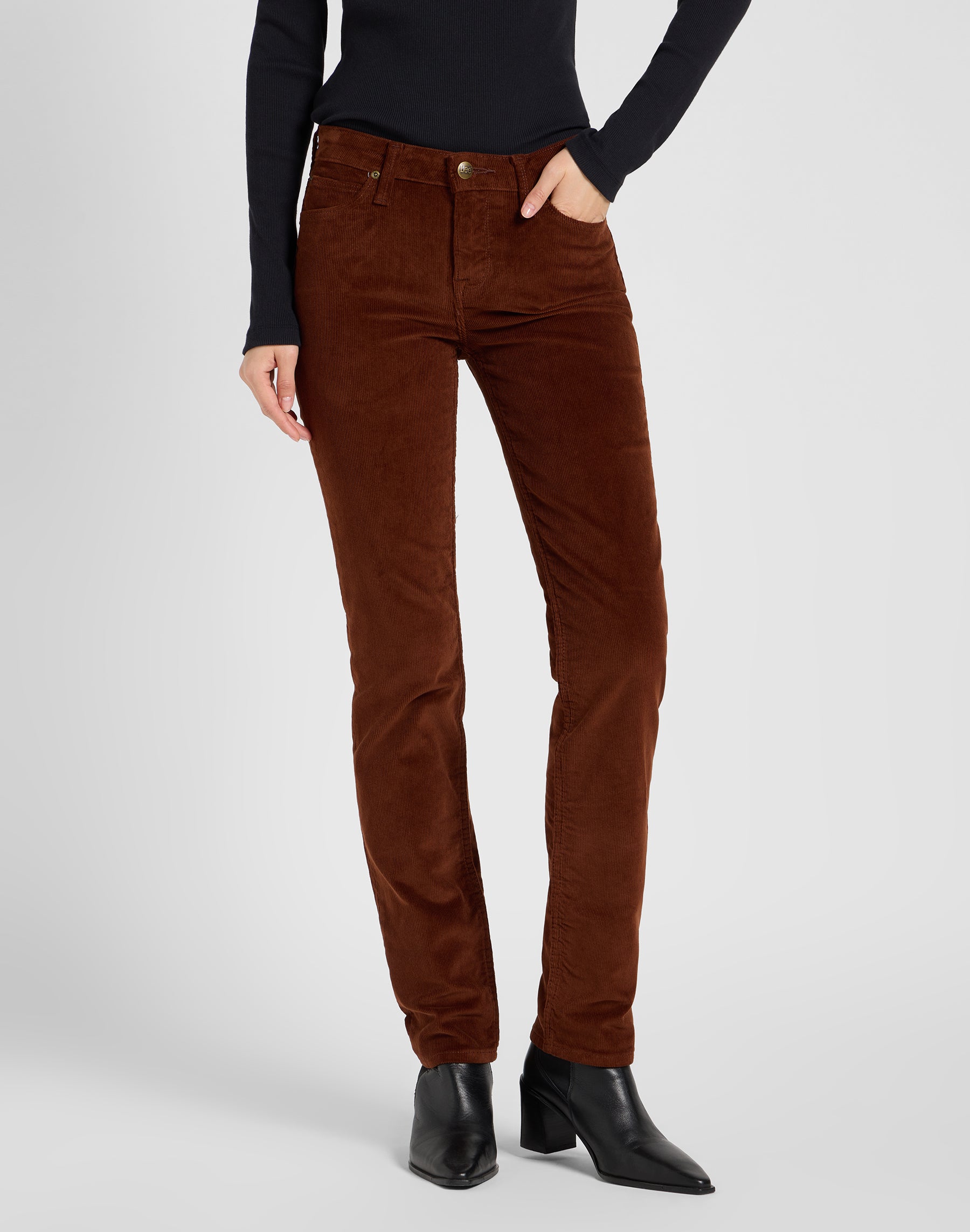 Marion dans Luxe Brown Pantalon Lee