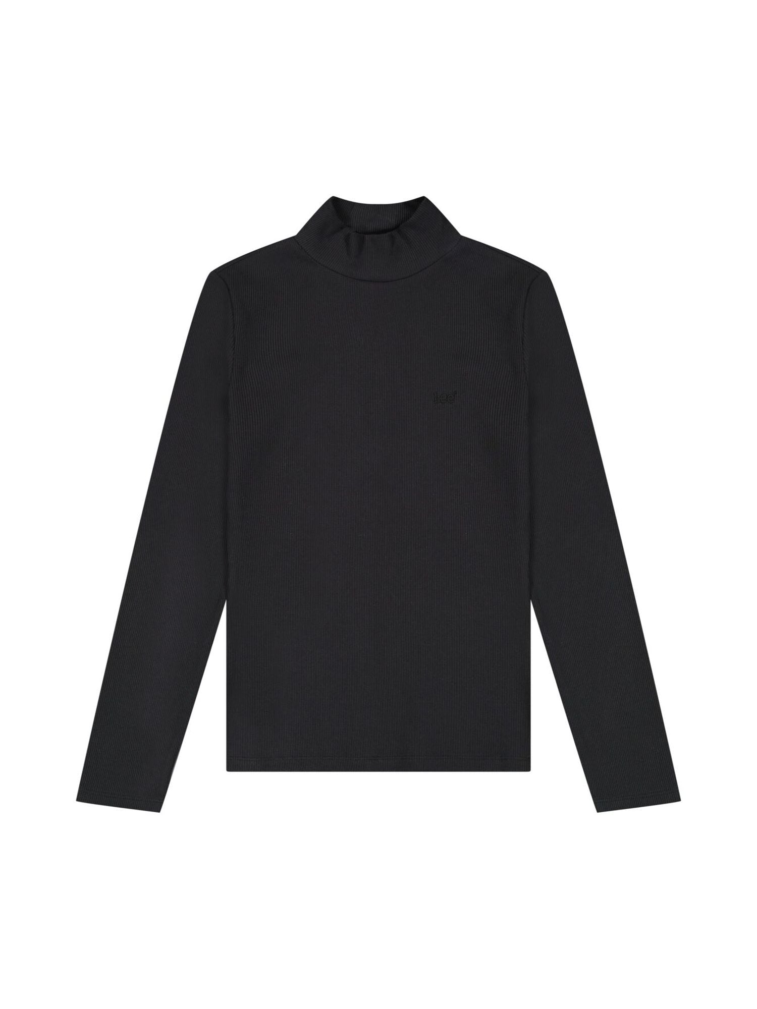 Mock Neck en noir