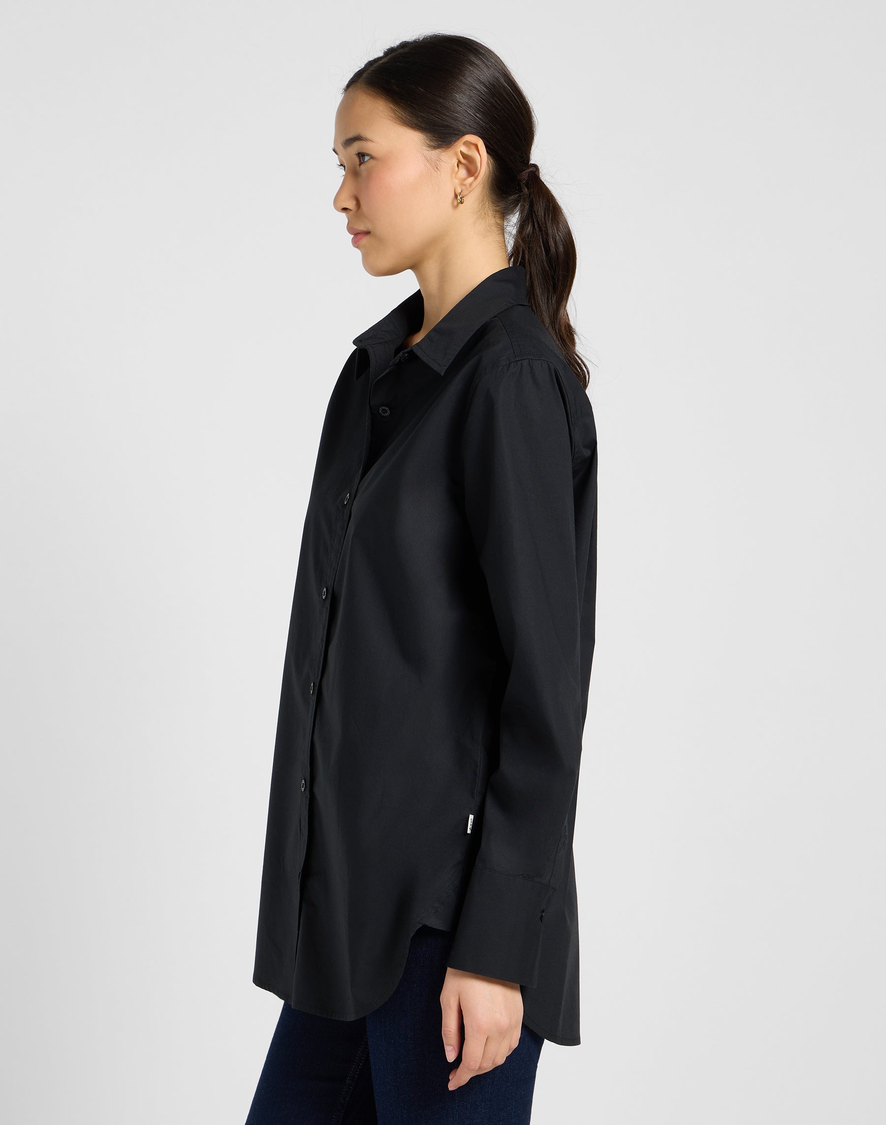 Classic Shirt in Unionall Black Chemises Lee