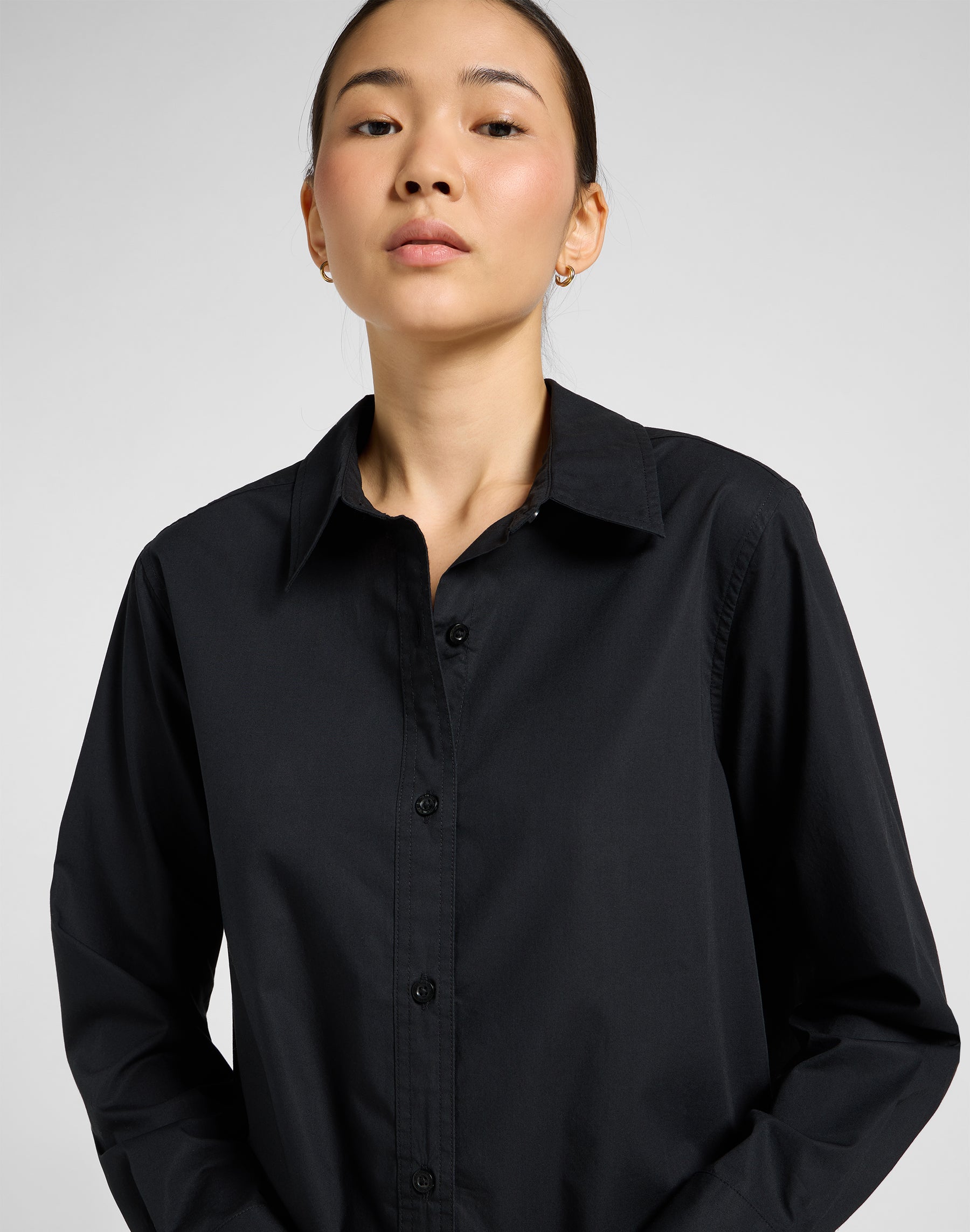 Classic Shirt in Unionall Black Chemises Lee