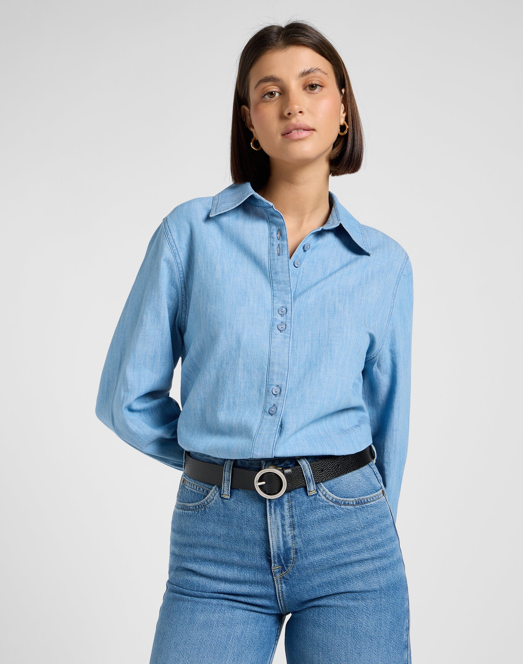 Balloon Sleeve Shirt in Never Ages Chemises Lee