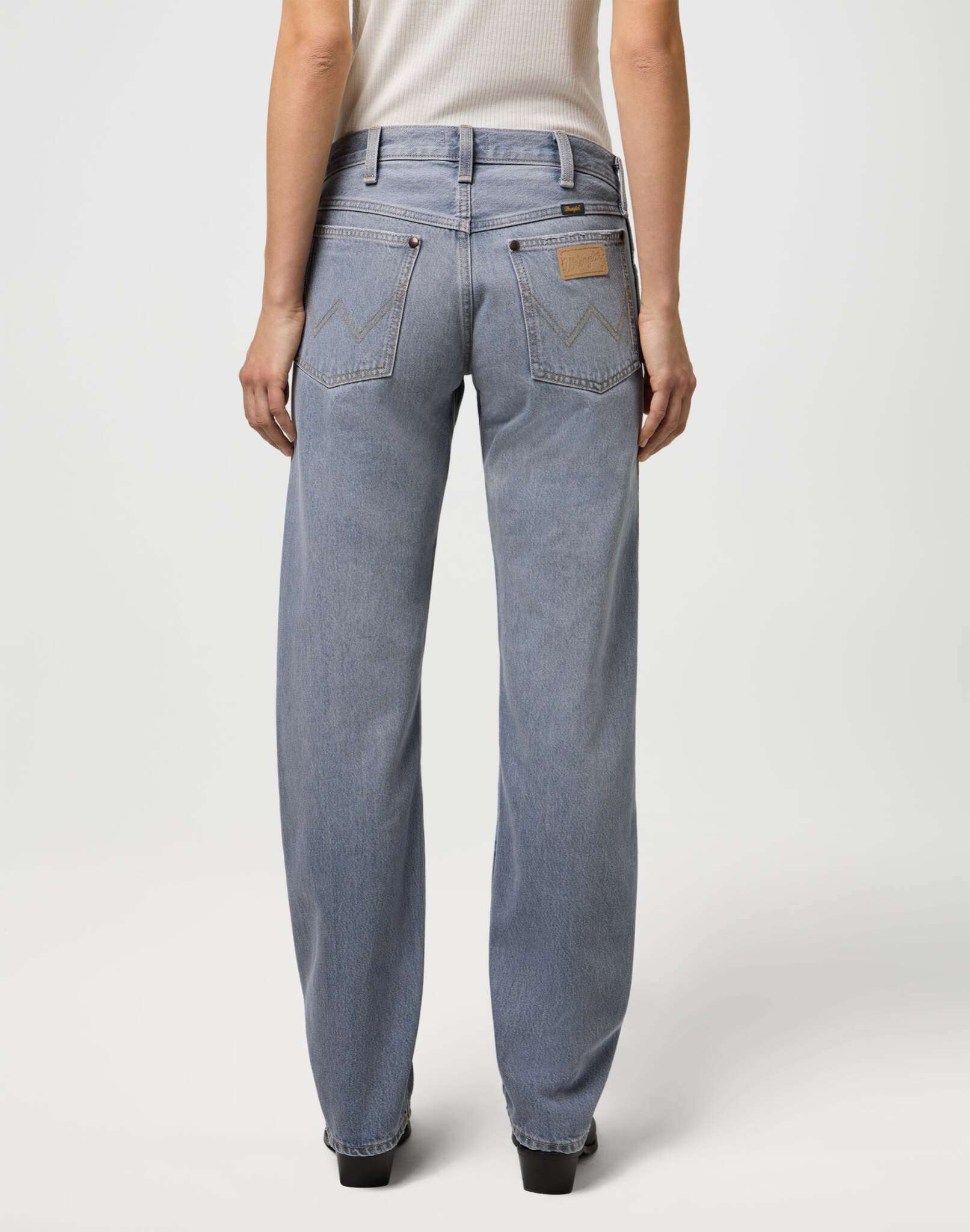 Jean cowboy Low Rise en jean Haute Haze Wrangler