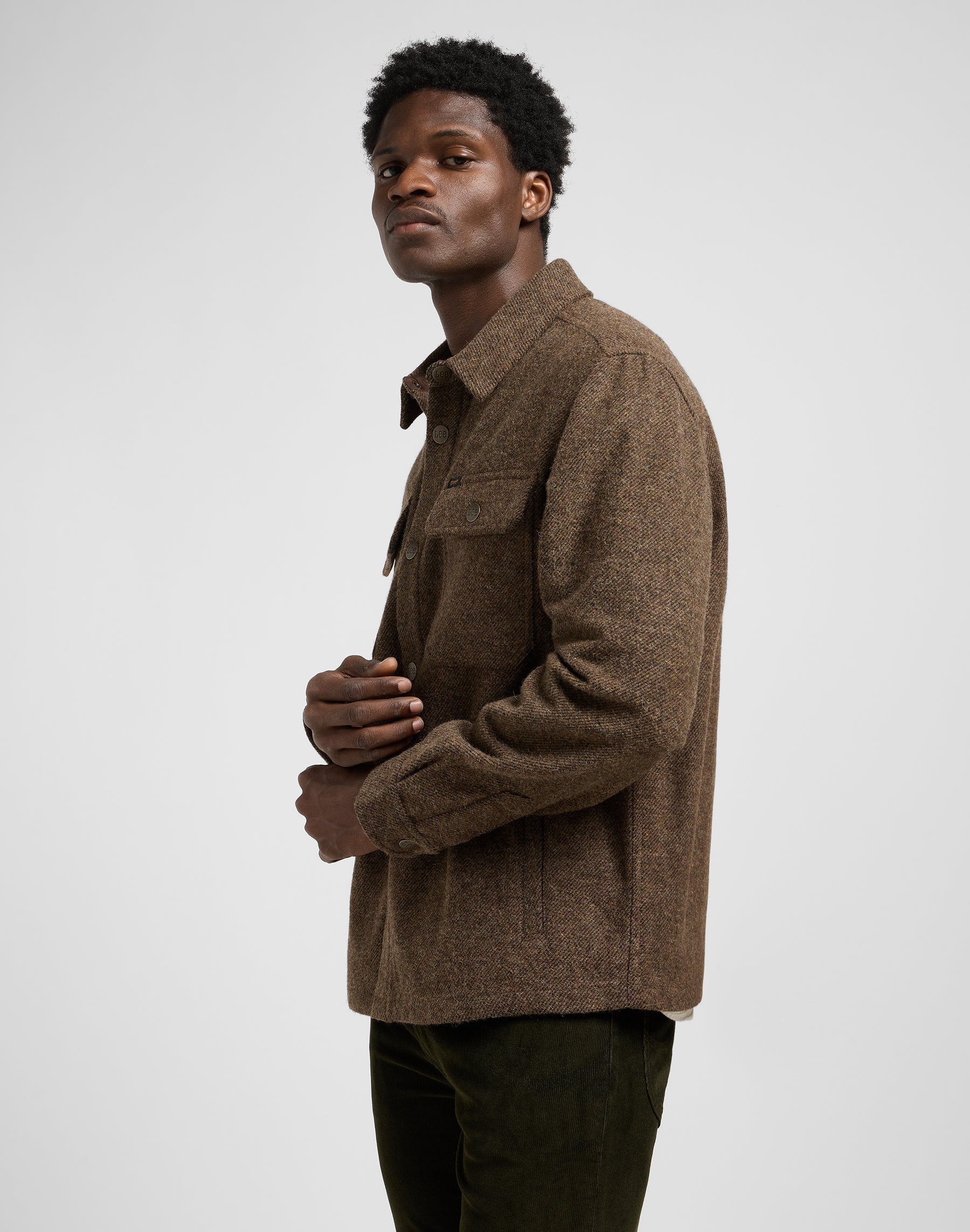 Survêtement en marron Jaspe Chemises Lee