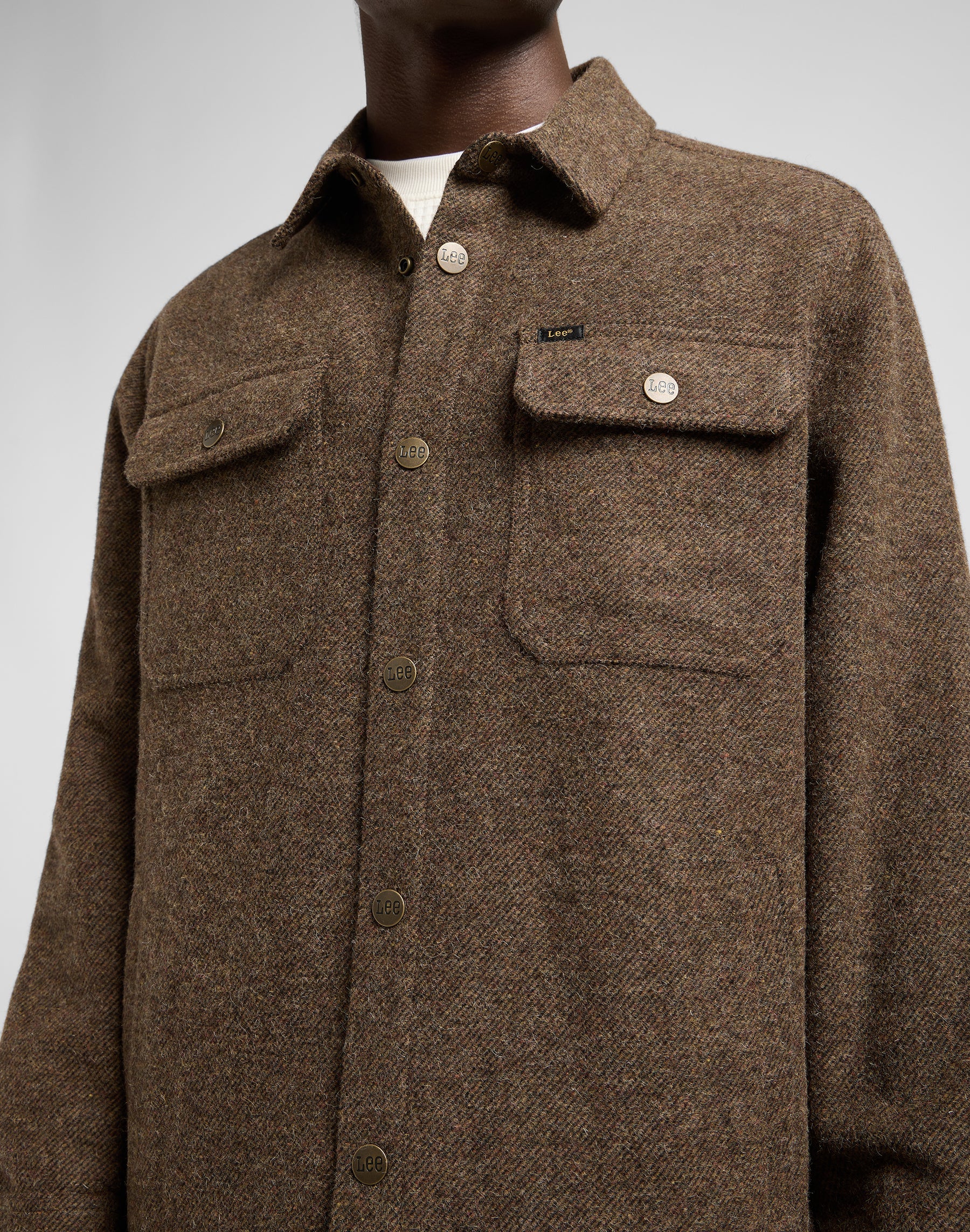 Survêtement en marron Jaspe Chemises Lee