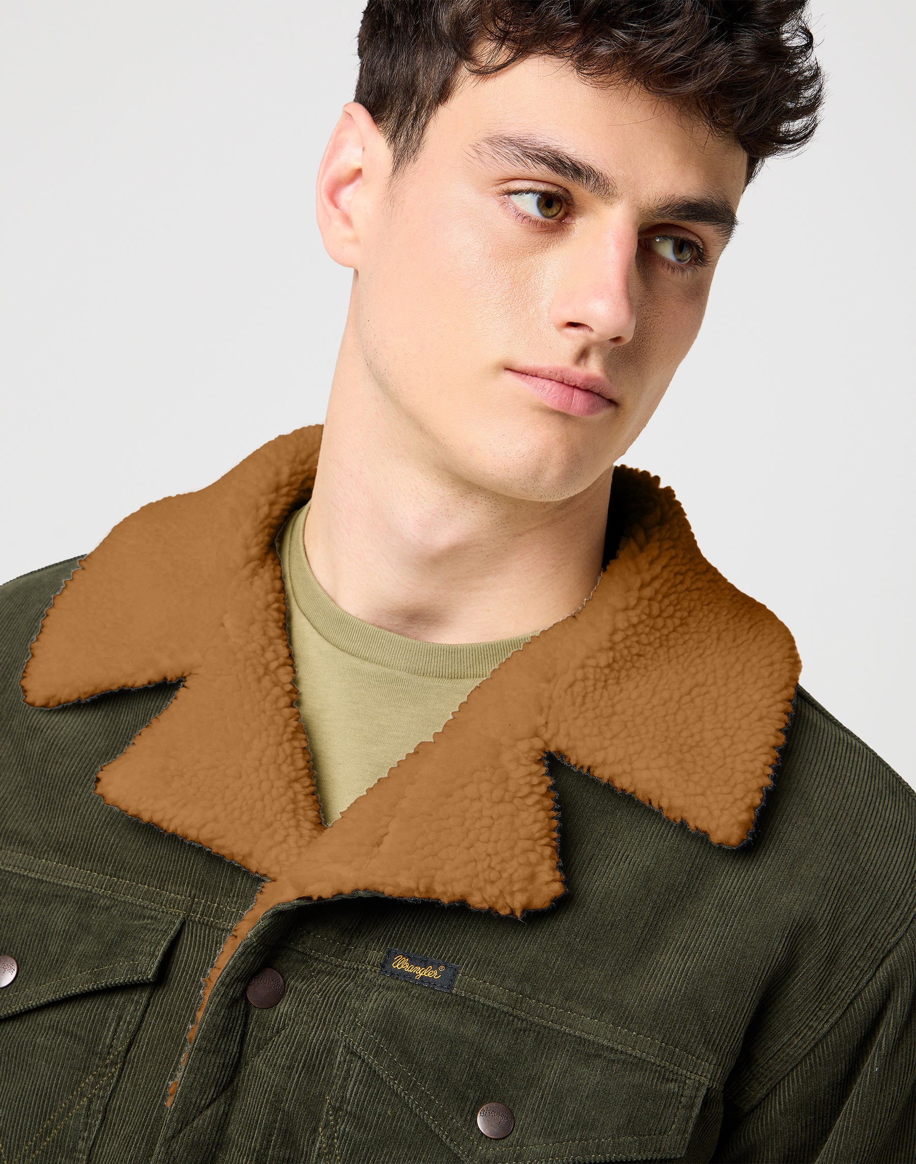 Wrange Coat in Forest Night Vestes Wrangler
