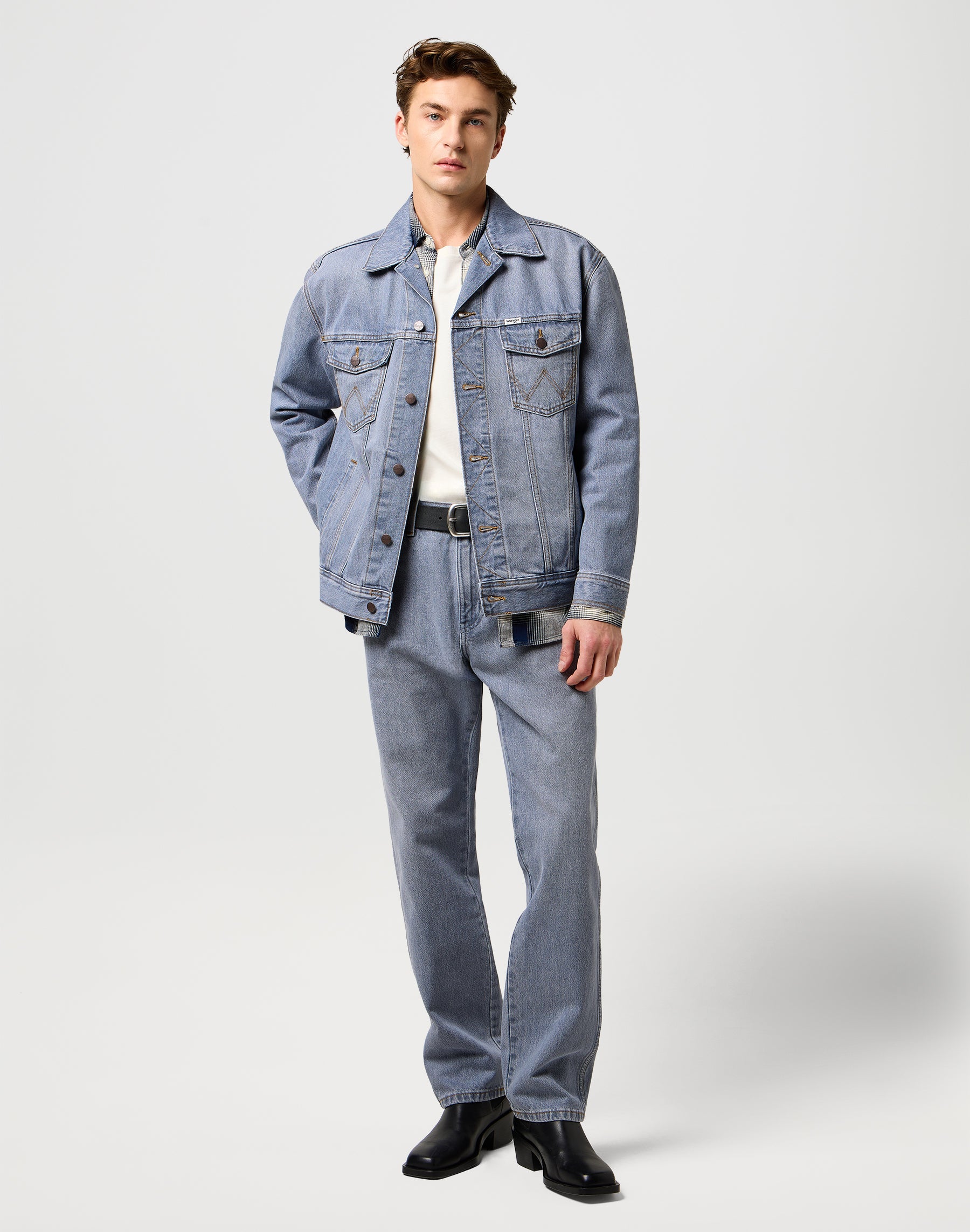 Veste Anti Fit in Light Ice Vestes Wrangler