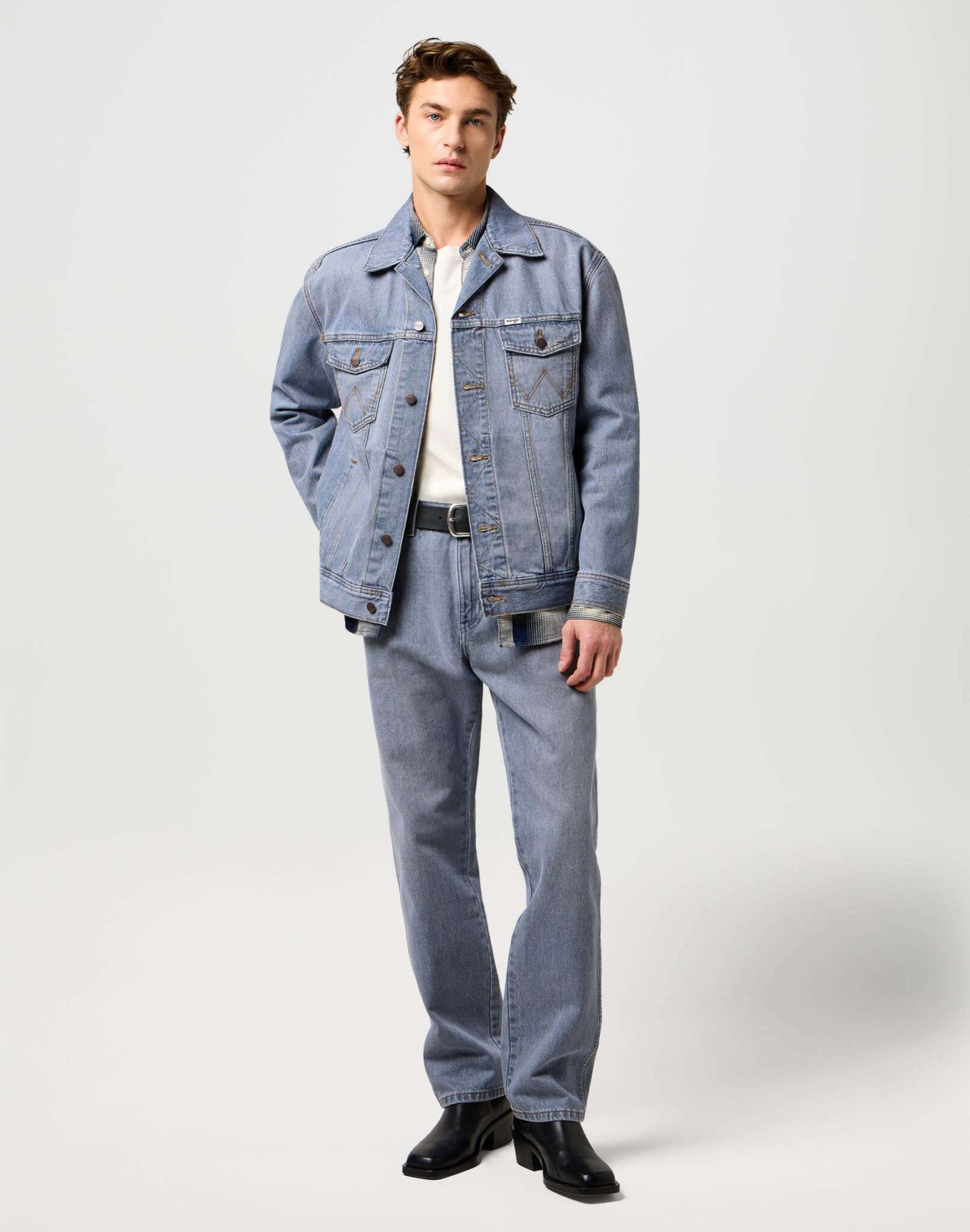 Veste Anti Fit in Light Ice Vestes Wrangler