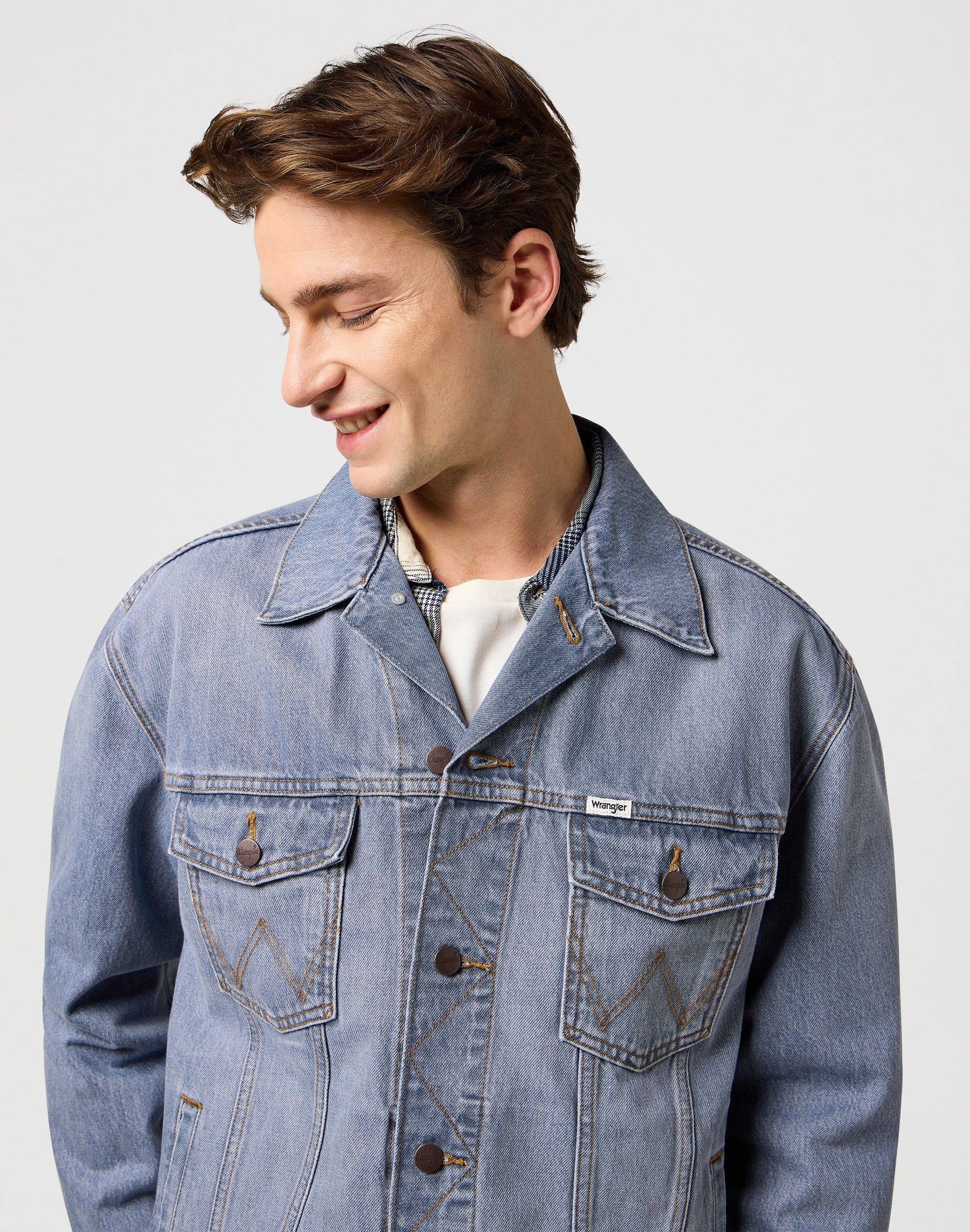 Veste Anti Fit in Light Ice Vestes Wrangler