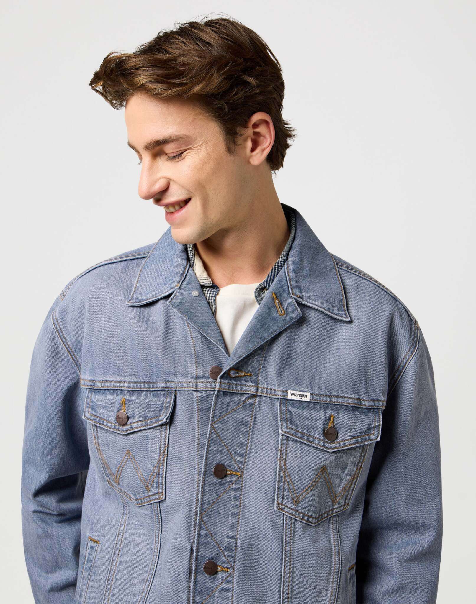 Veste Anti Fit in Light Ice Vestes Wrangler