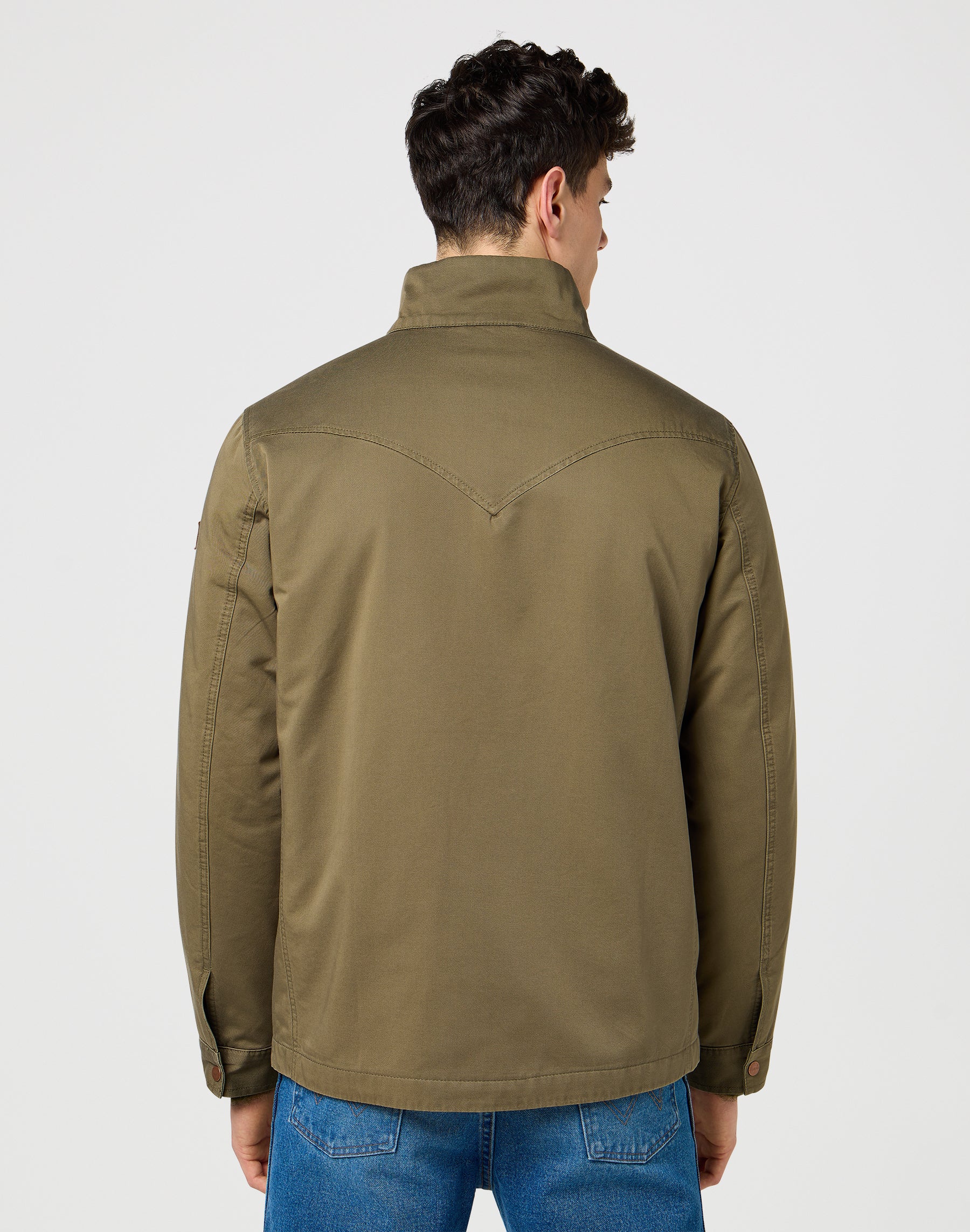 Field Jacket in Ivy Green Vestes Wrangler