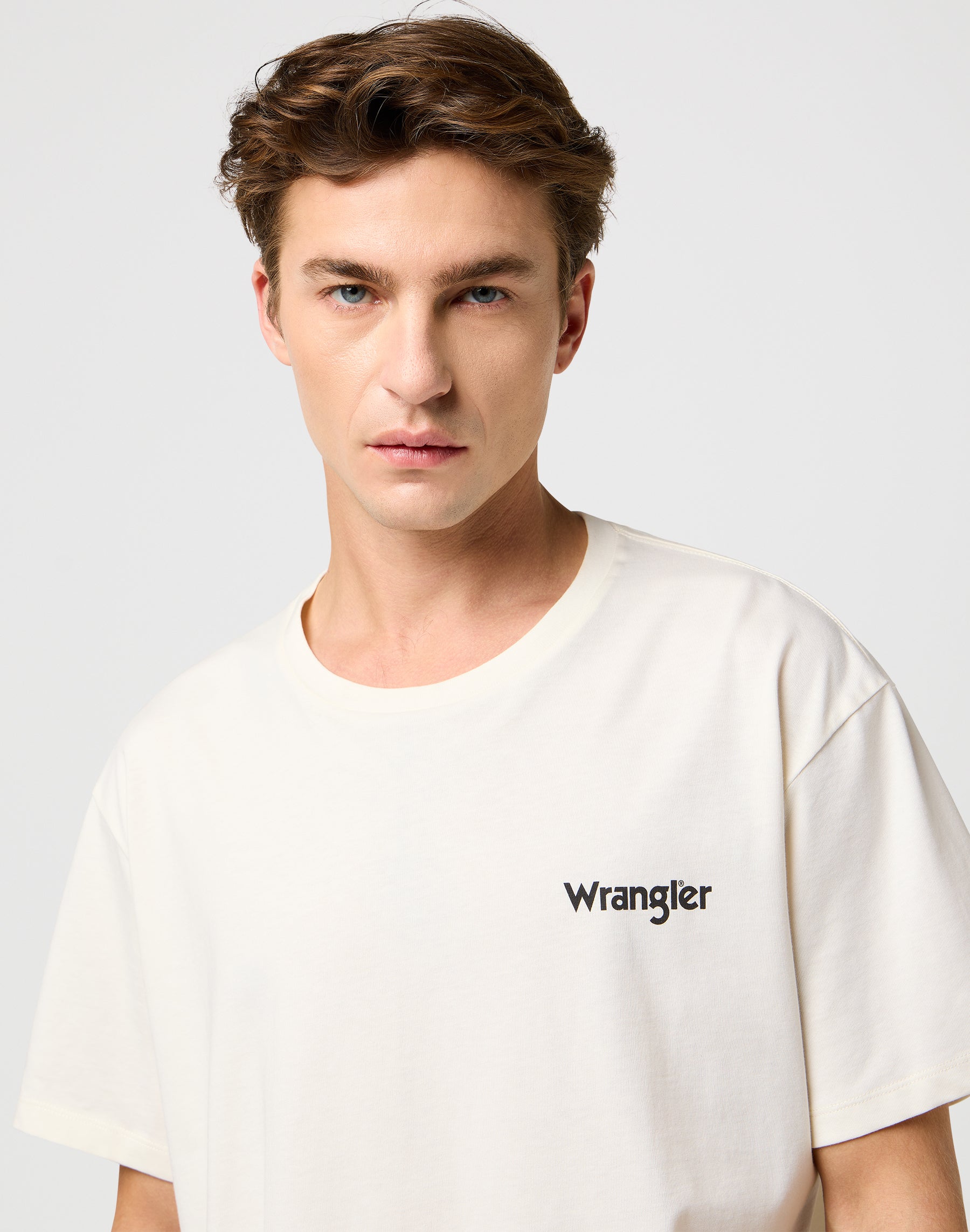 Tee vintage en birch T-shirts Wrangler
