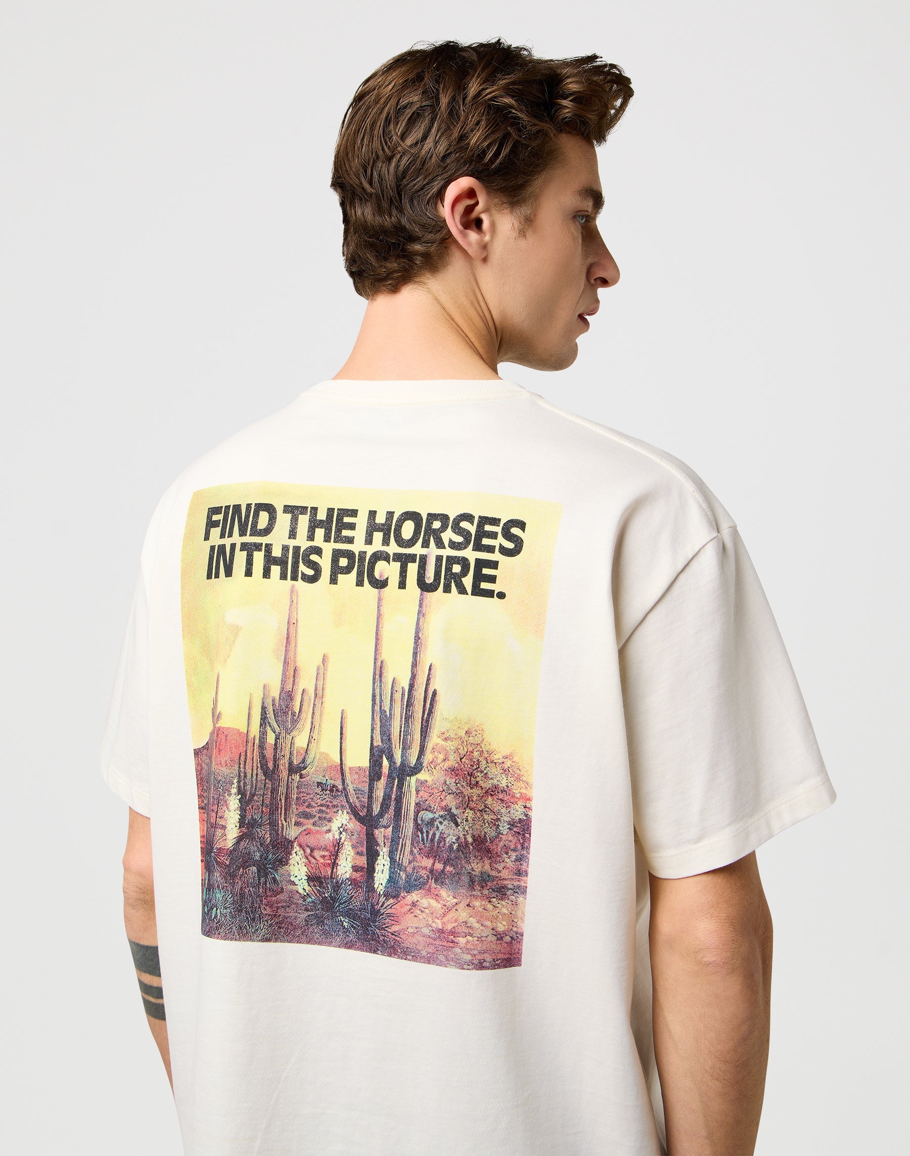 Tee vintage en birch T-shirts Wrangler