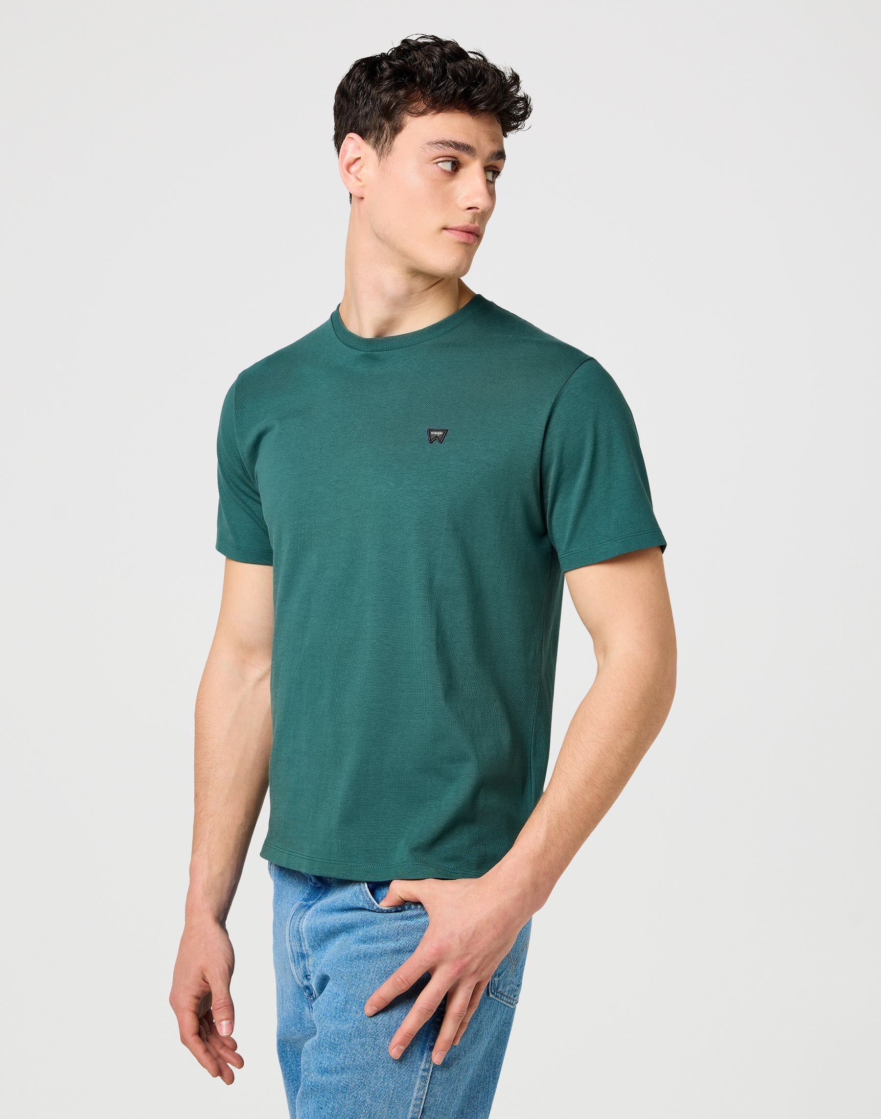Sign Off Tee in Bistro Green T-shirts Wrangler