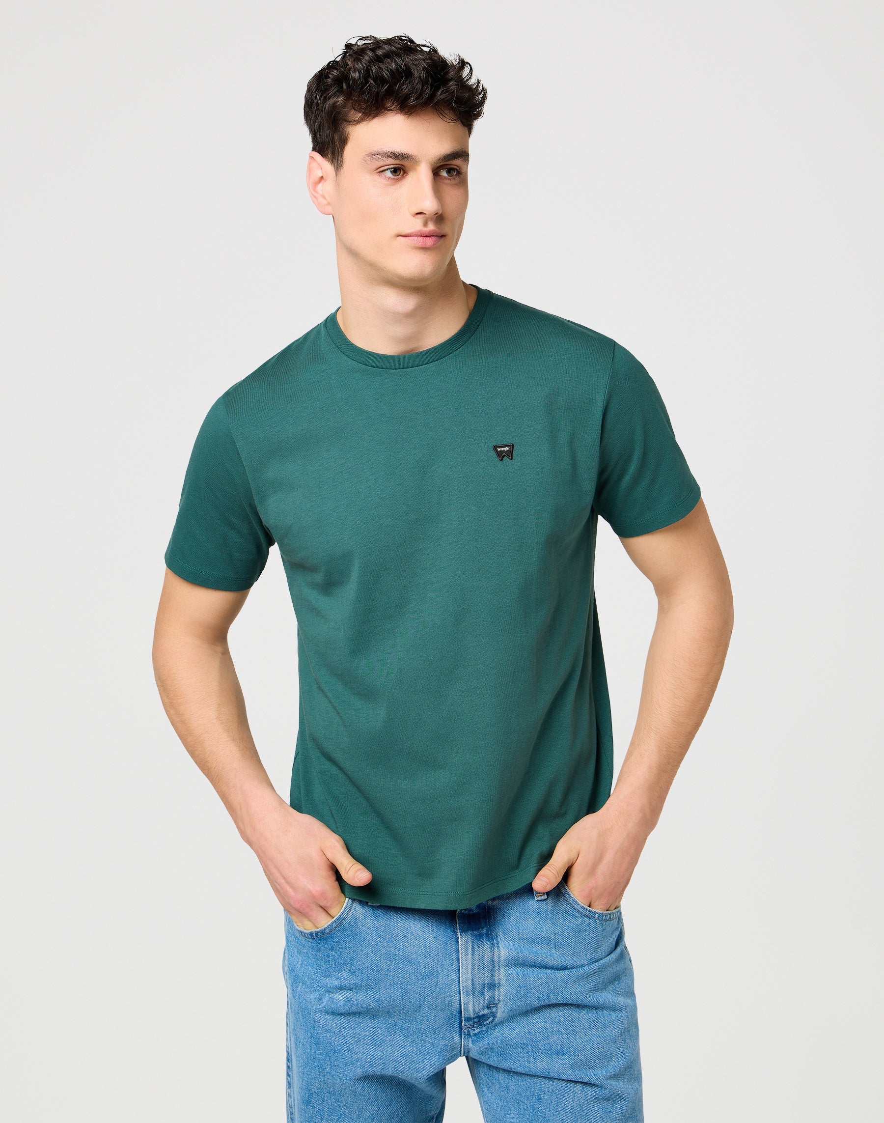Sign Off Tee in Bistro Green T-shirts Wrangler