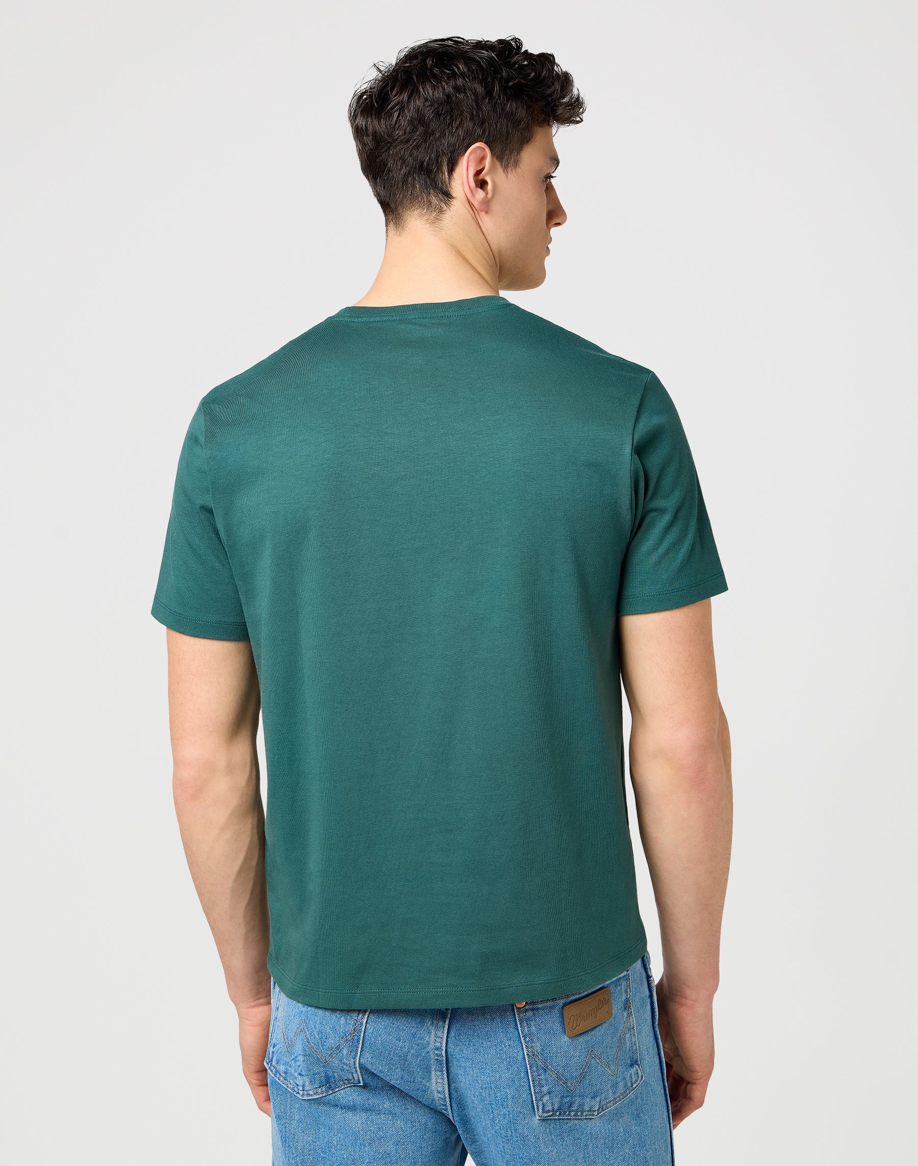 Sign Off Tee in Bistro Green T-shirts Wrangler