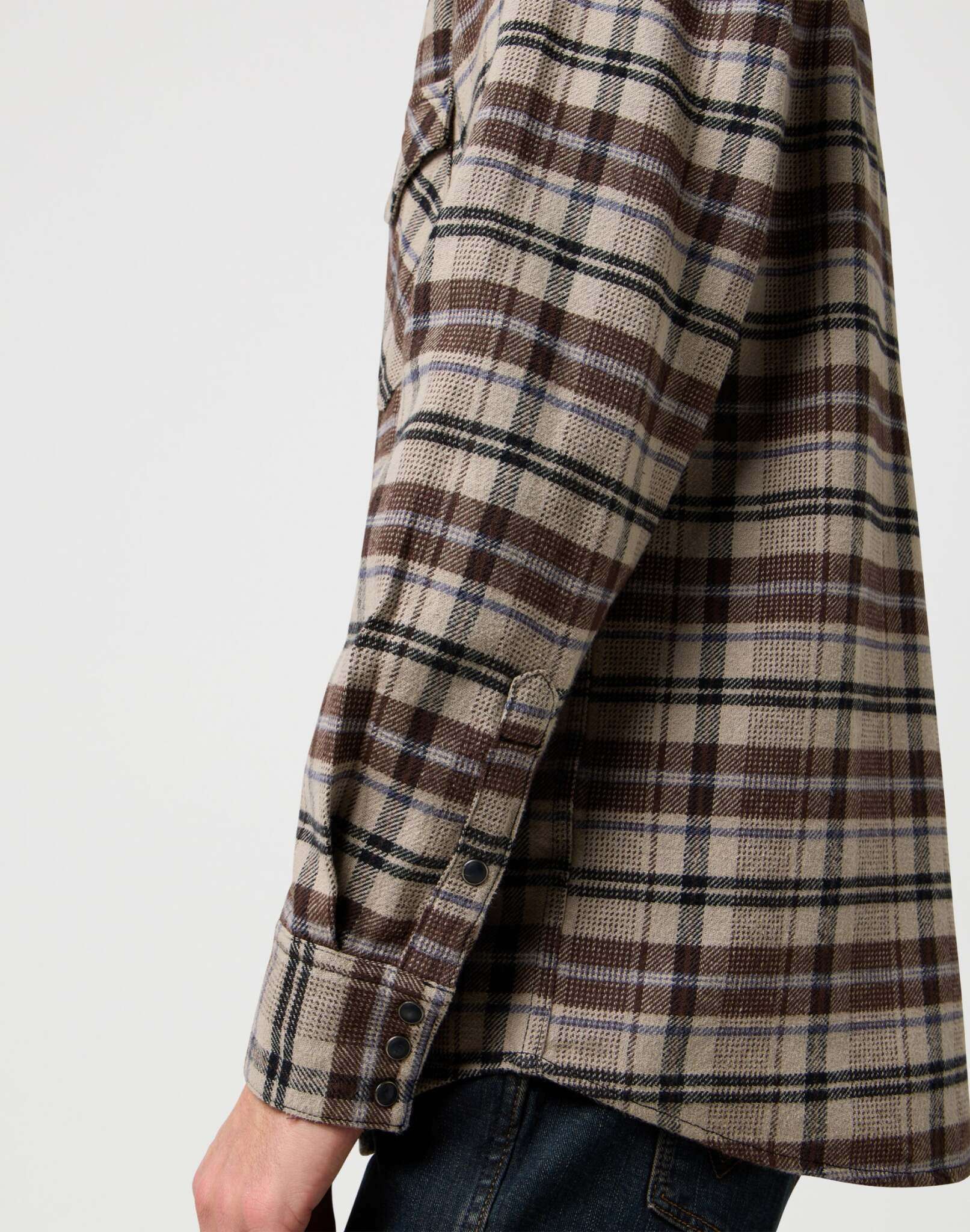 Chemise Western in Rich Black Chemises Wrangler