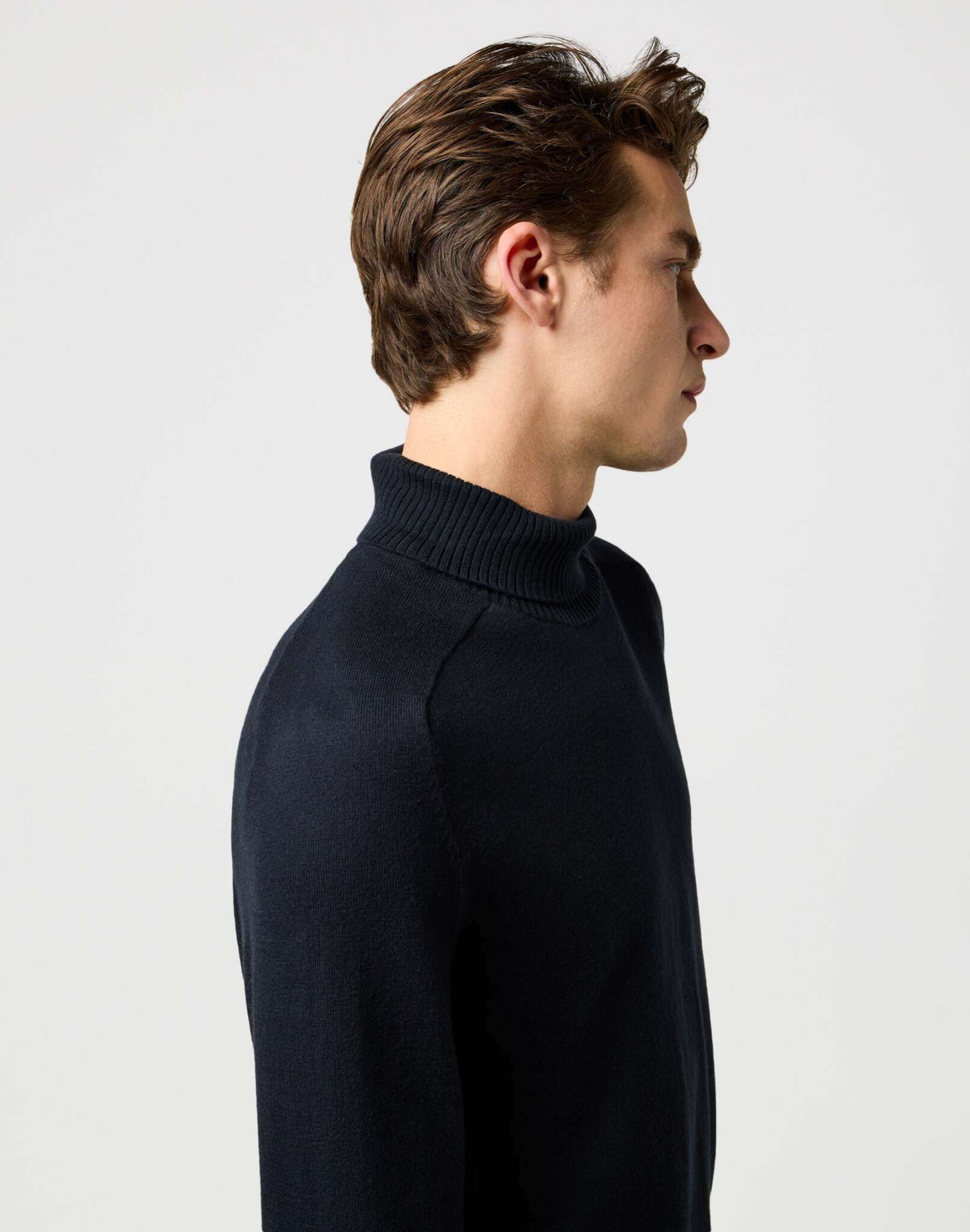 Turtleneck en noir Pull Wrangler