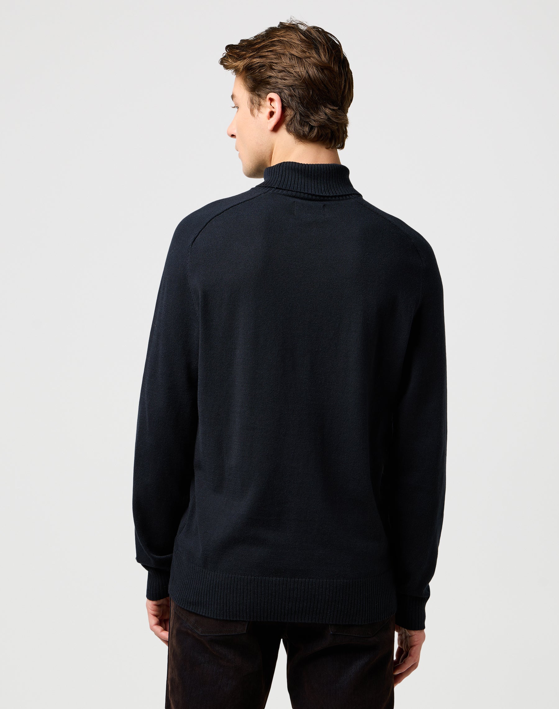 Turtleneck en noir Pull Wrangler