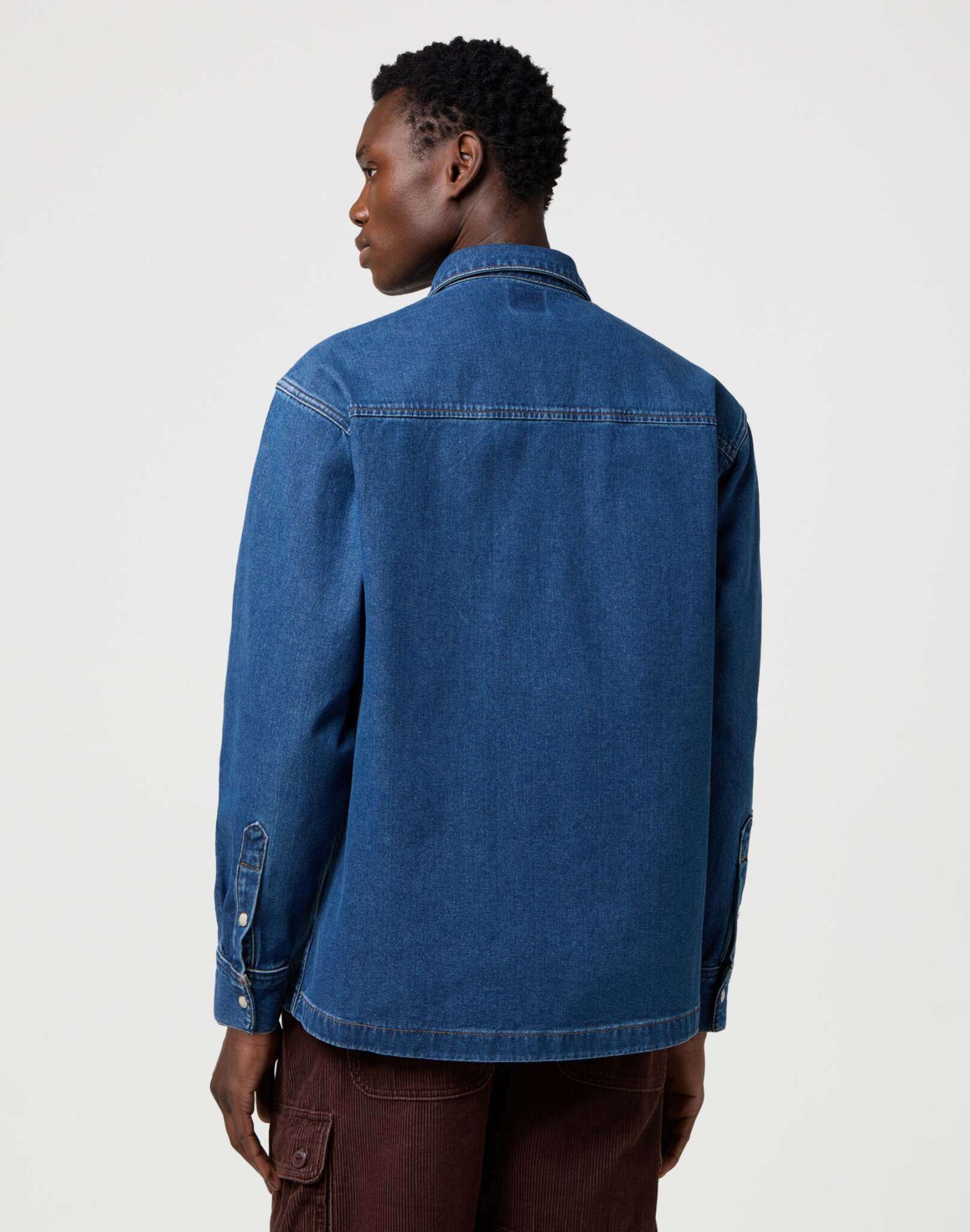 Survêtement en Retro Blue Chemises Wrangler