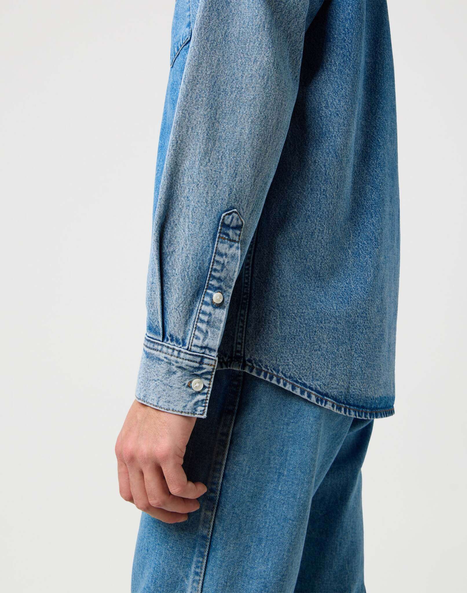 1 pt Chemise en Indigo Valley Chemises Wrangler