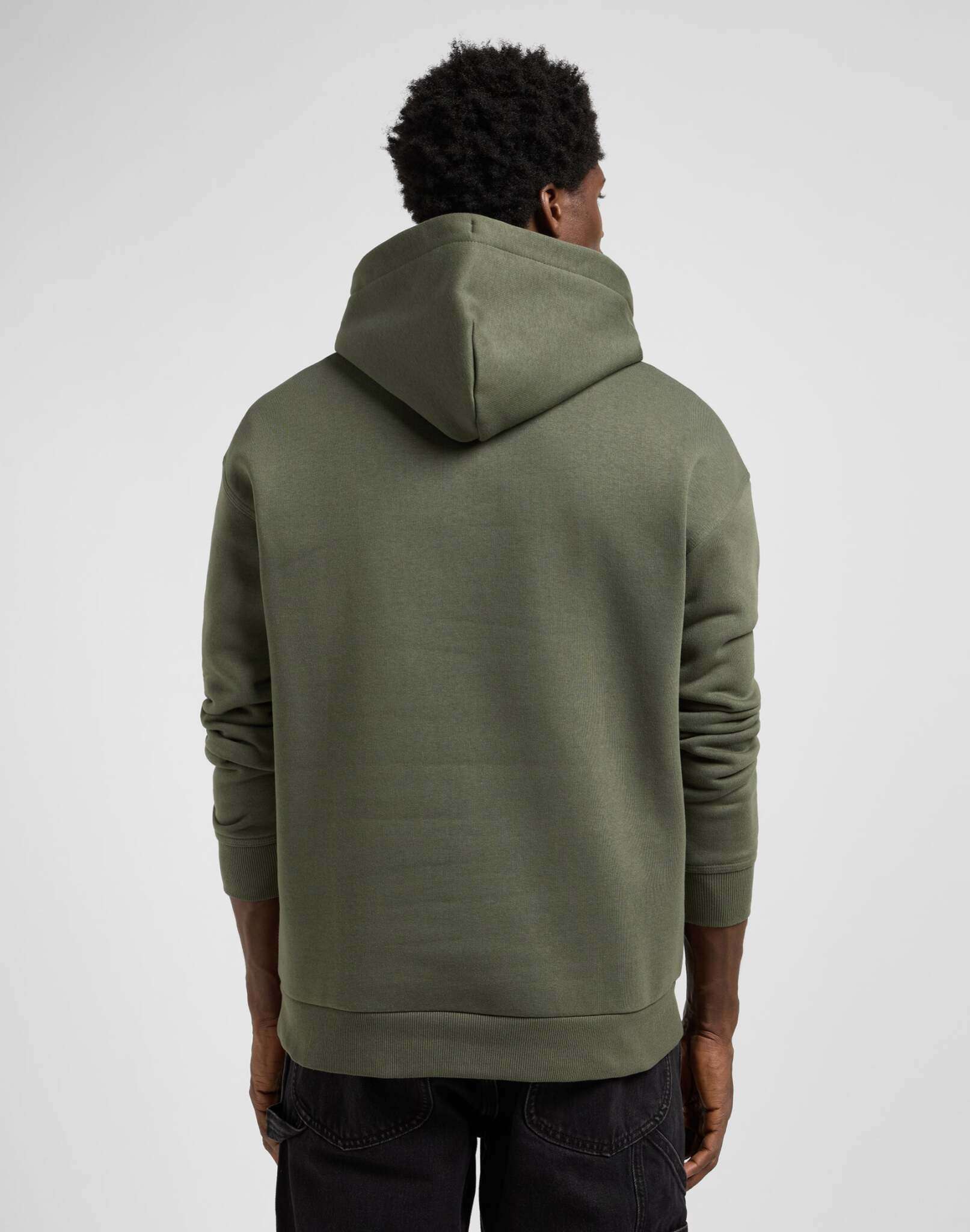 Ww Essential Hoodie in Oak Moss Sweat à capuche Lee