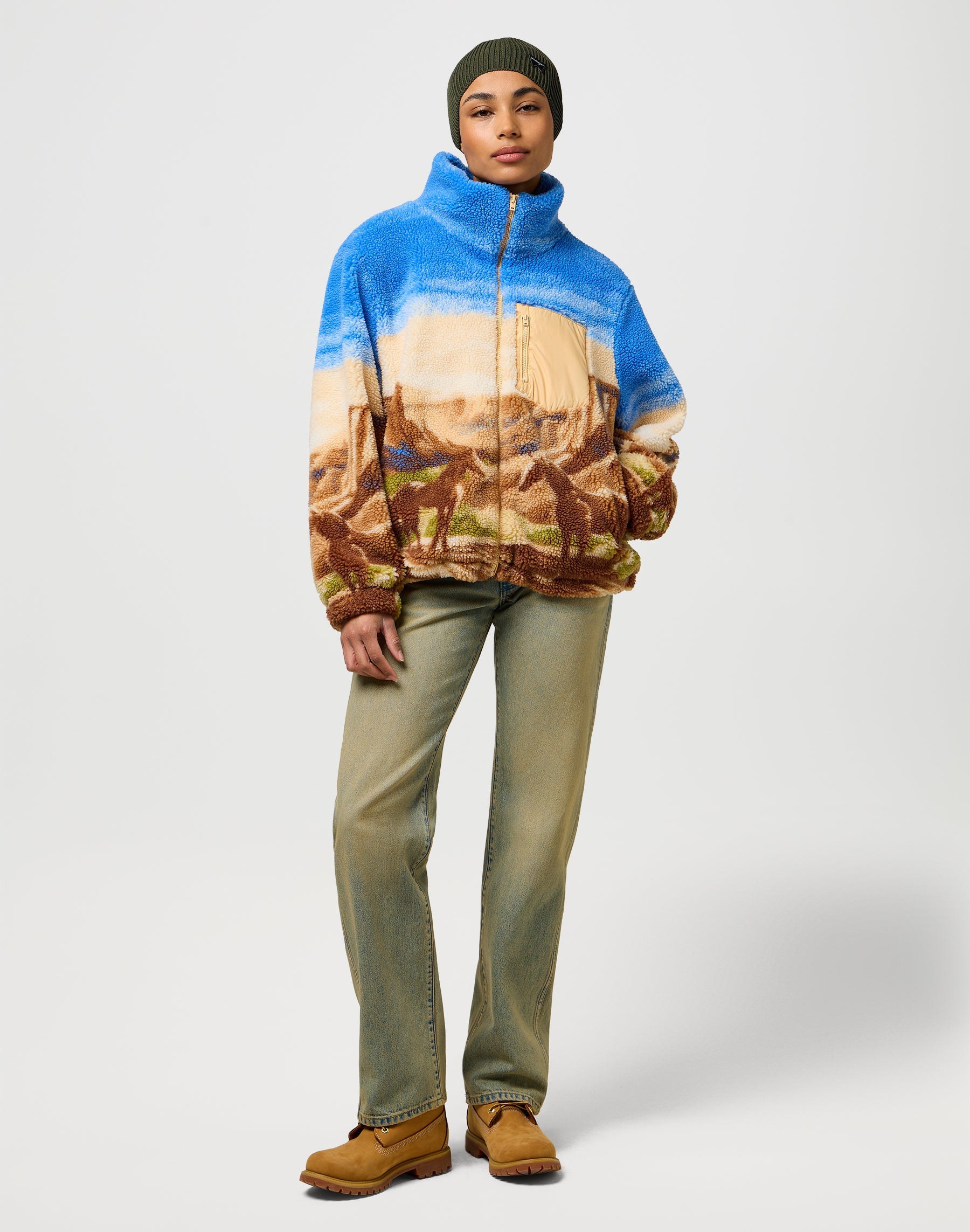 Easy Beanie in Ivy Green Bonnets Wrangler