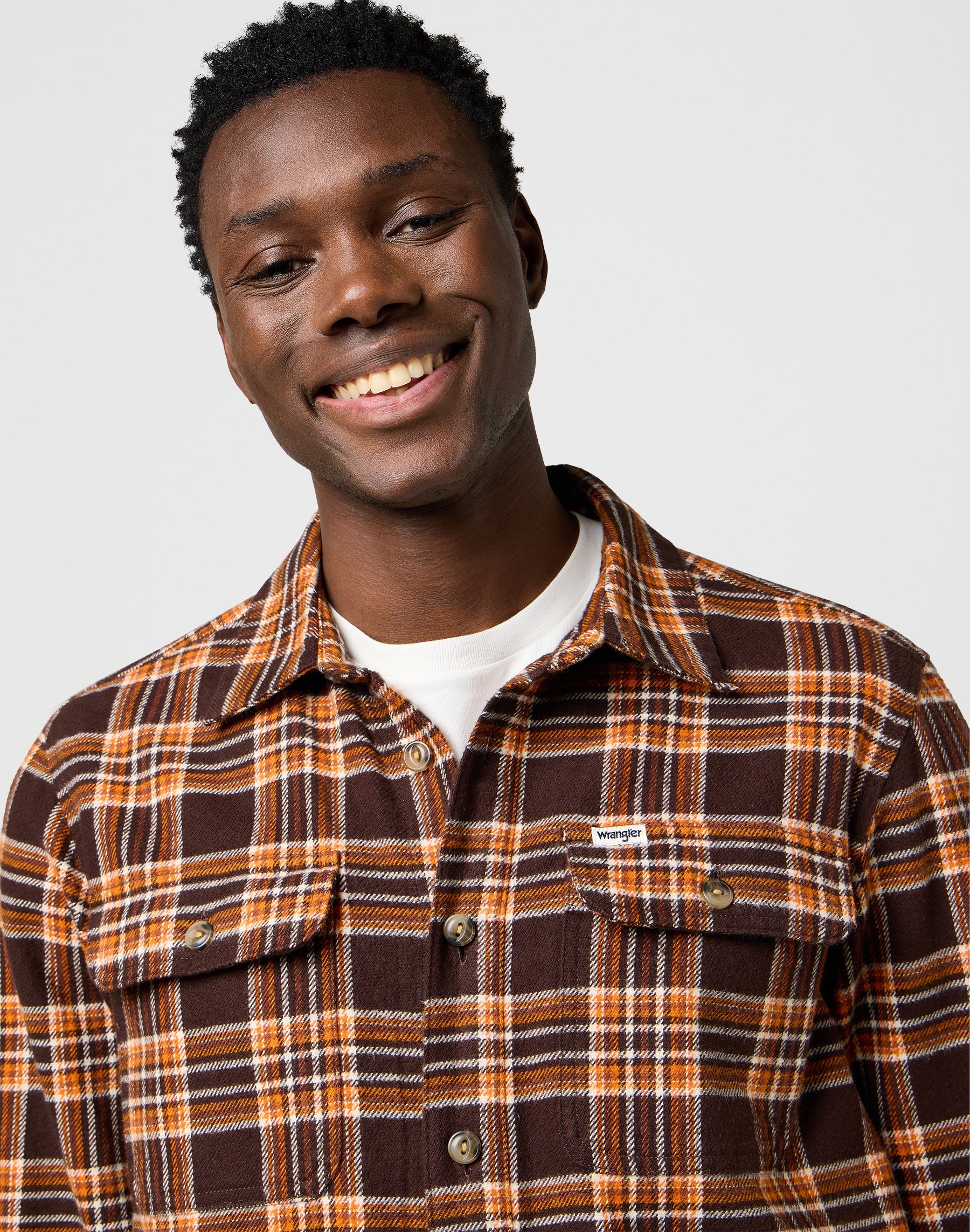 Survêtement in Deep Brown Chemises Wrangler